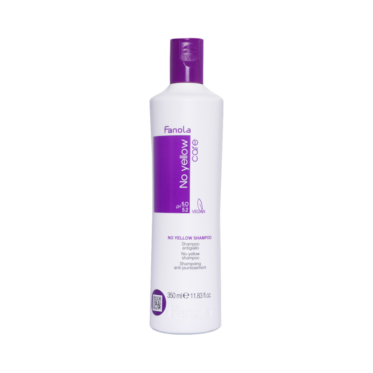 FANOLA No Yellow Color shampooing neutralisant pour cheveux blonds 350 ml