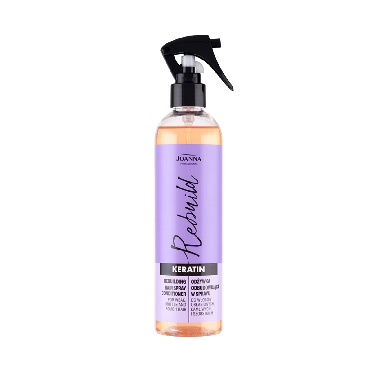 JOANNA PROFESSIONAL KERATIN Odżywka odbudowująca w sprayu z keratyną 300ml