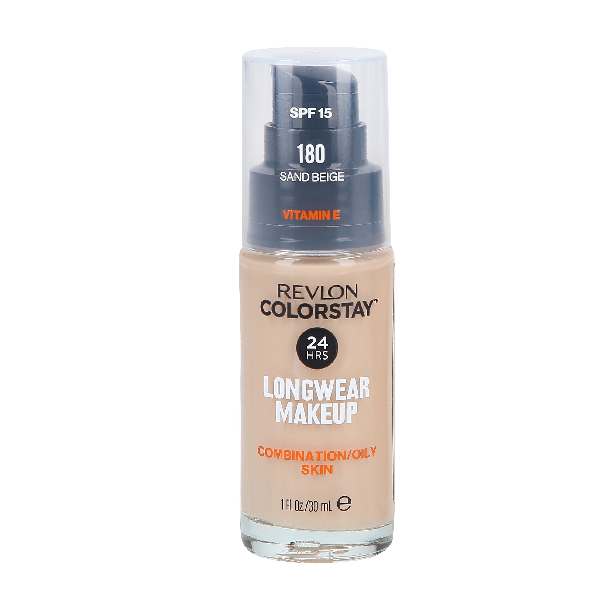 REVLON COLORSTAY SPF15 Fondotinta pelli miste/grasse con applicatore a pompa 30ml