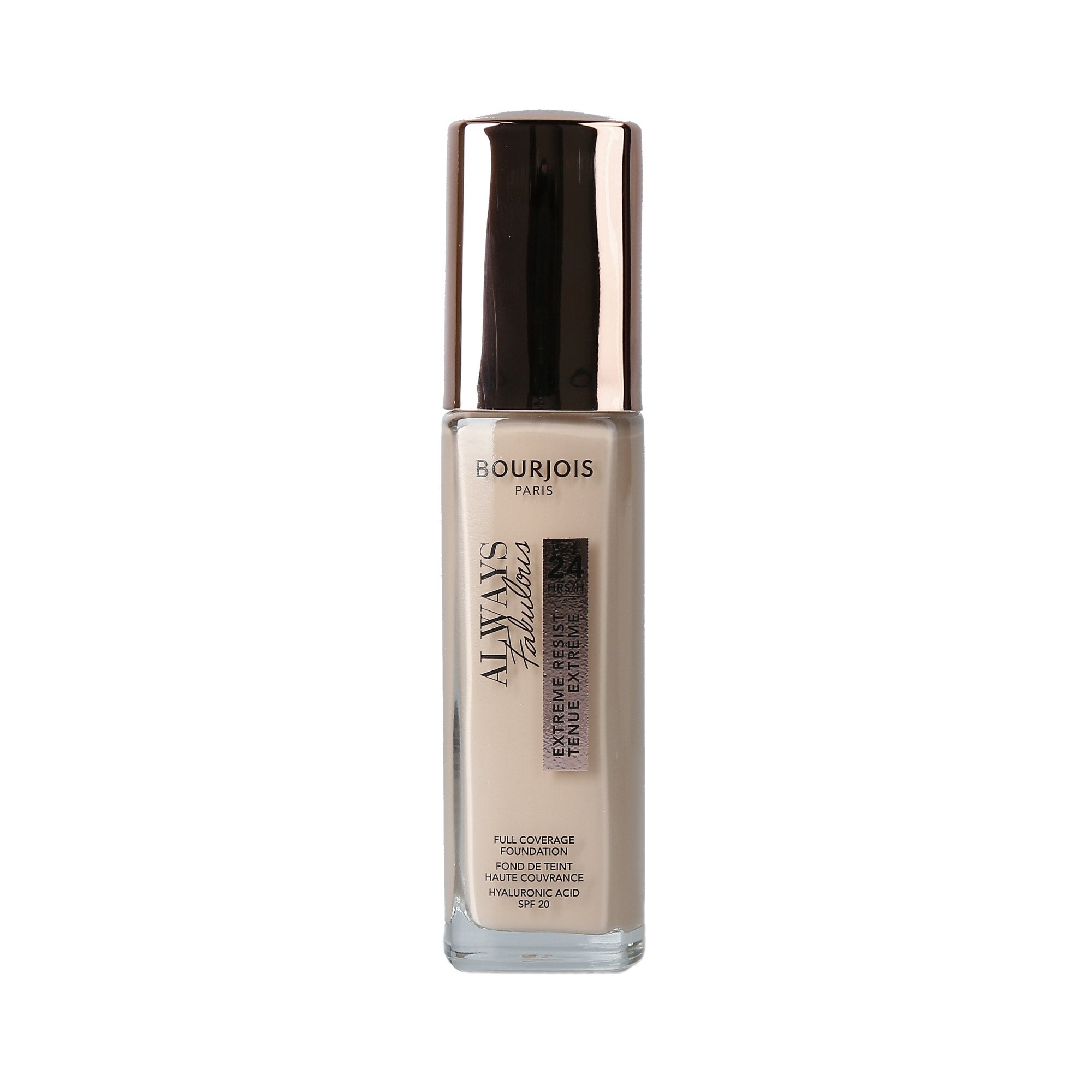BOURJOIS ALWAYS FABULOUS Fond de teint visage SPF20 110 Light Vanilla 30ml