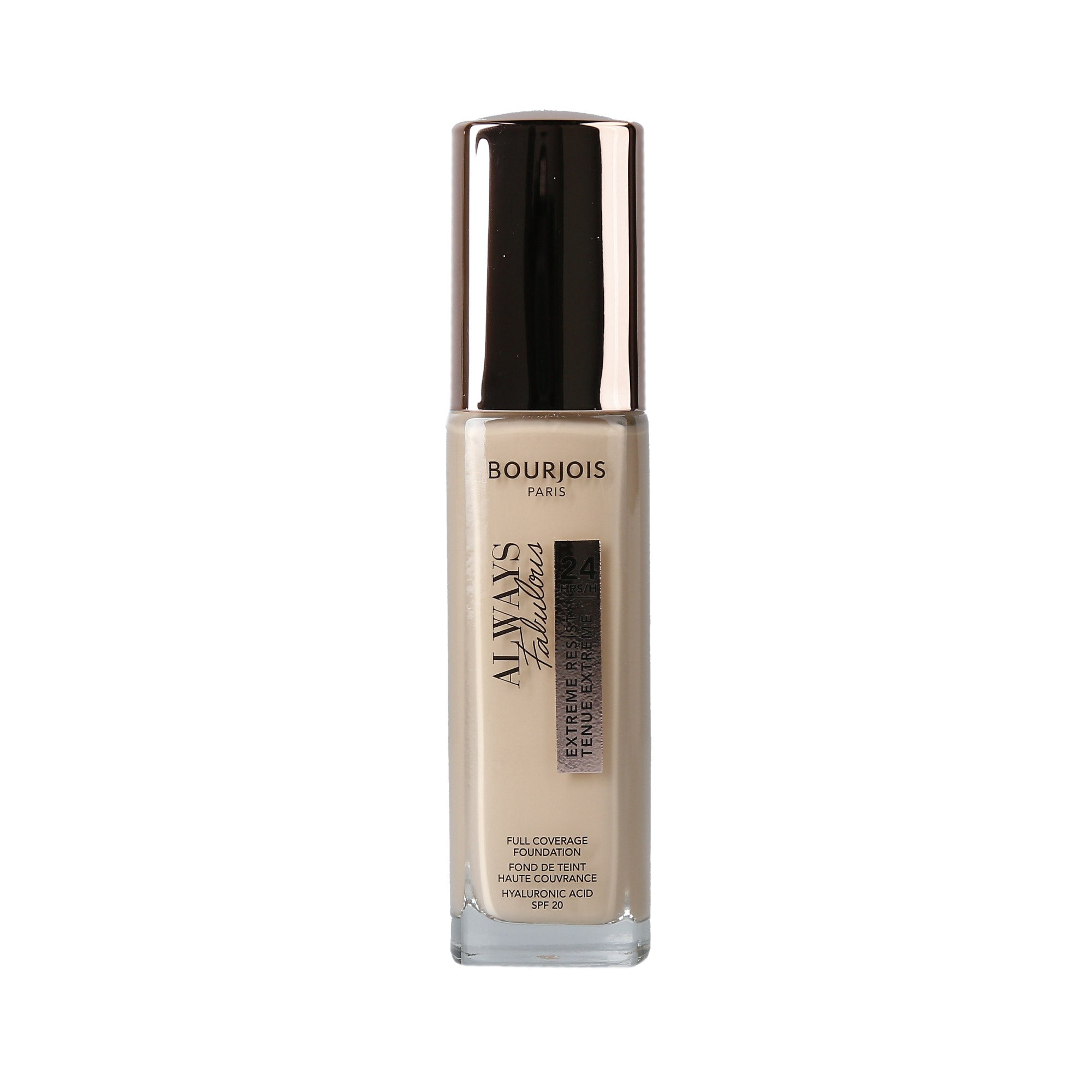BOURJOIS ALWAYS FABULOUS Fond de teint visage SPF20 125 Ivory 30ml