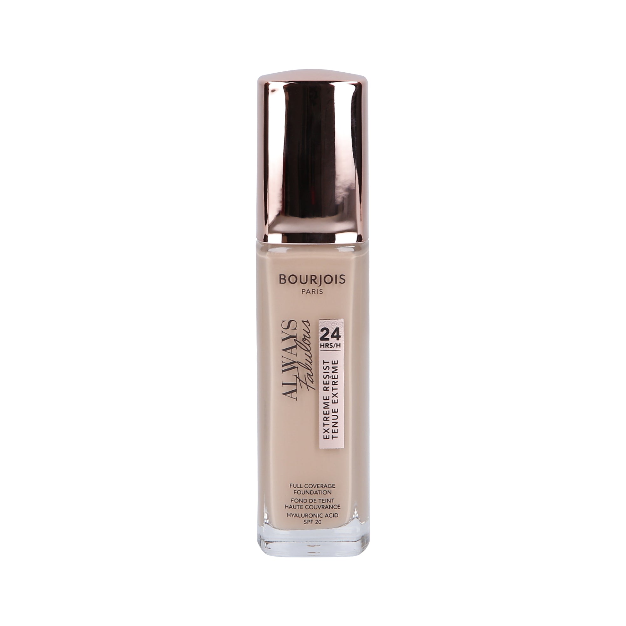 BOURJOIS ALWAYS FABULOUS Fond de teint visage SPF20 420 Light Sand 30ml