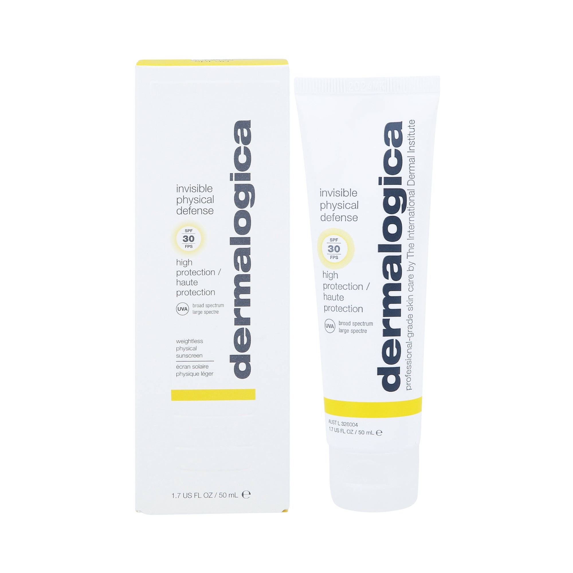DERMALOGICA INVISIBLE PHYSIOCAL DEFENSE SPF 30 Crème Solaire Visage 50ml