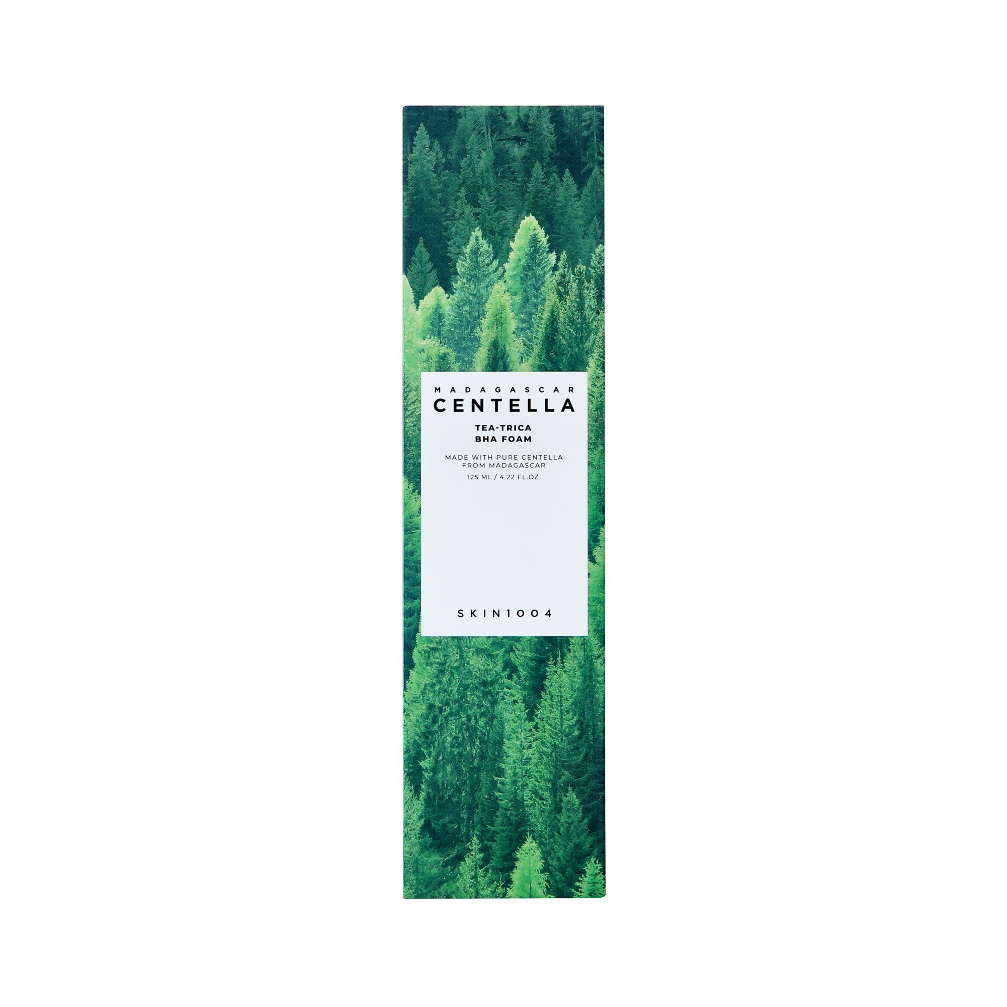 SKIN1004 MADAGASCAR CENTELLA TEA-TRICA BHA Oczyszczająca pianka do twarzy 125 ml