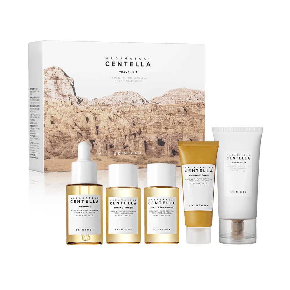 SKIN1004 MADAGASCAR CENTELLA TRAVEL KIT Coffret de cosmétiques pour le soin du visage
