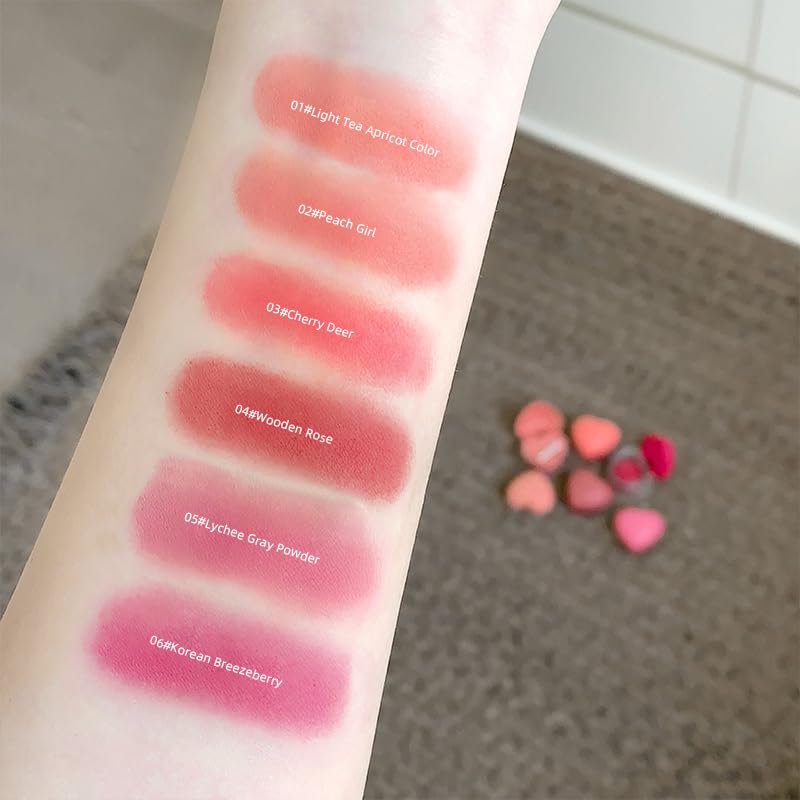GEGE BEAR LOVING HEART CHEEK CREAM Kremowy tint do ust i policzków 6 g