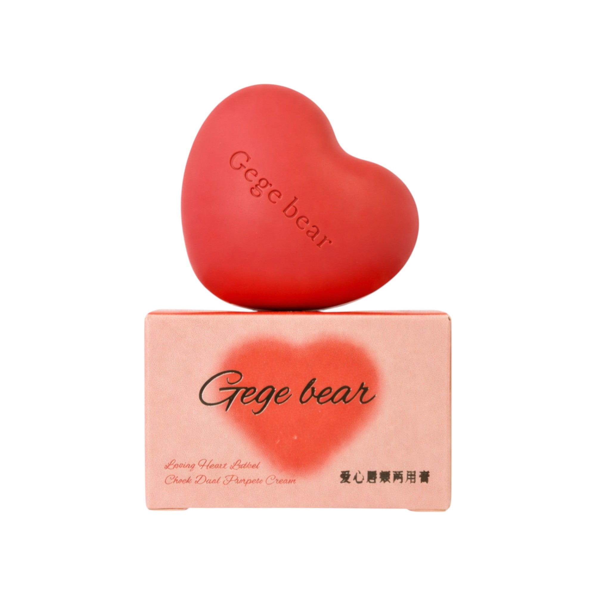 GEGE BEAR LOVING HEART CHEEK CREAM Kremowy tint do ust i policzków 6 g #4
