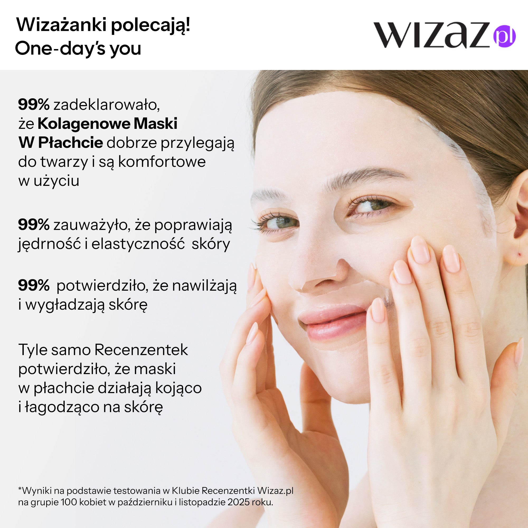 ONE-DAY’S YOU COLLAGEN 30DAYS Maska kolagenowa 310ml (30 szt.) #6