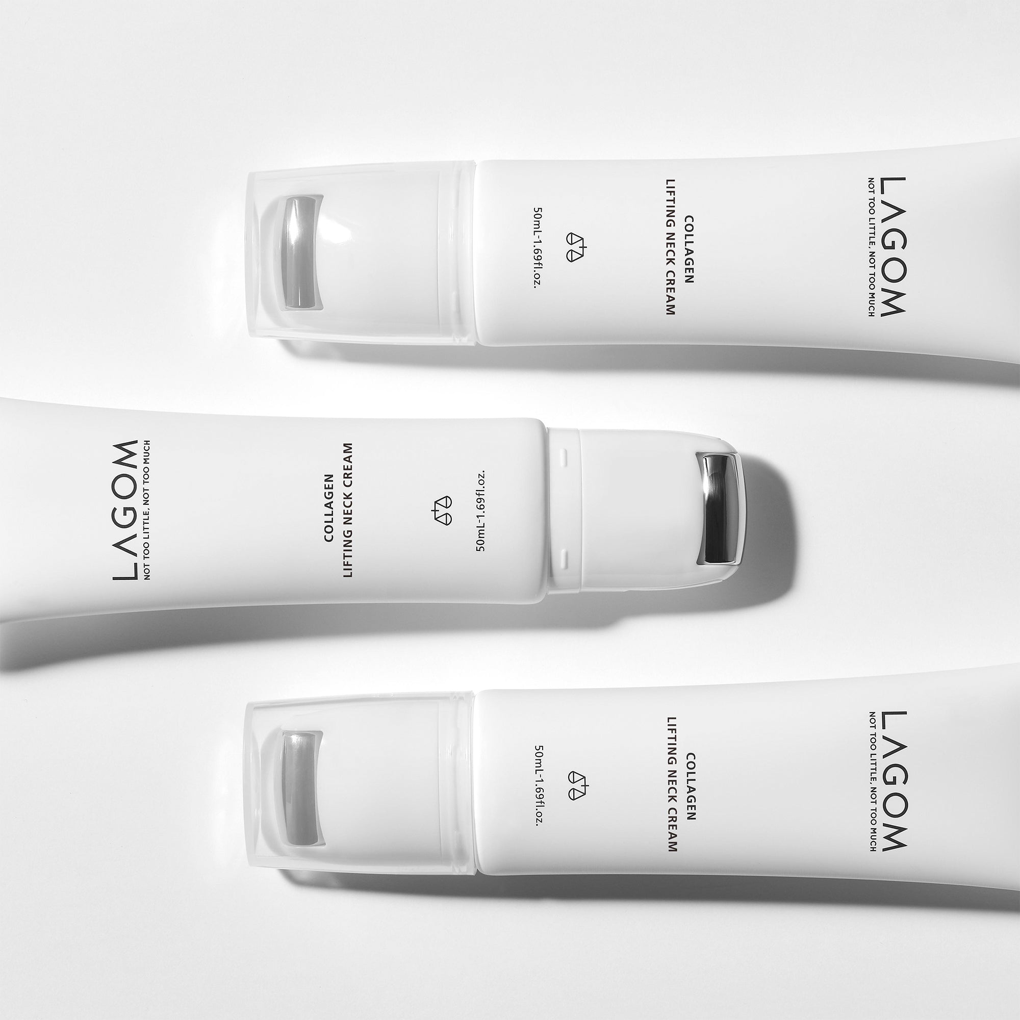 LAGOM COLLAGEN Lifting-Anti-Falten-Creme für Hals- und Dekolletéhaut 50ml #2