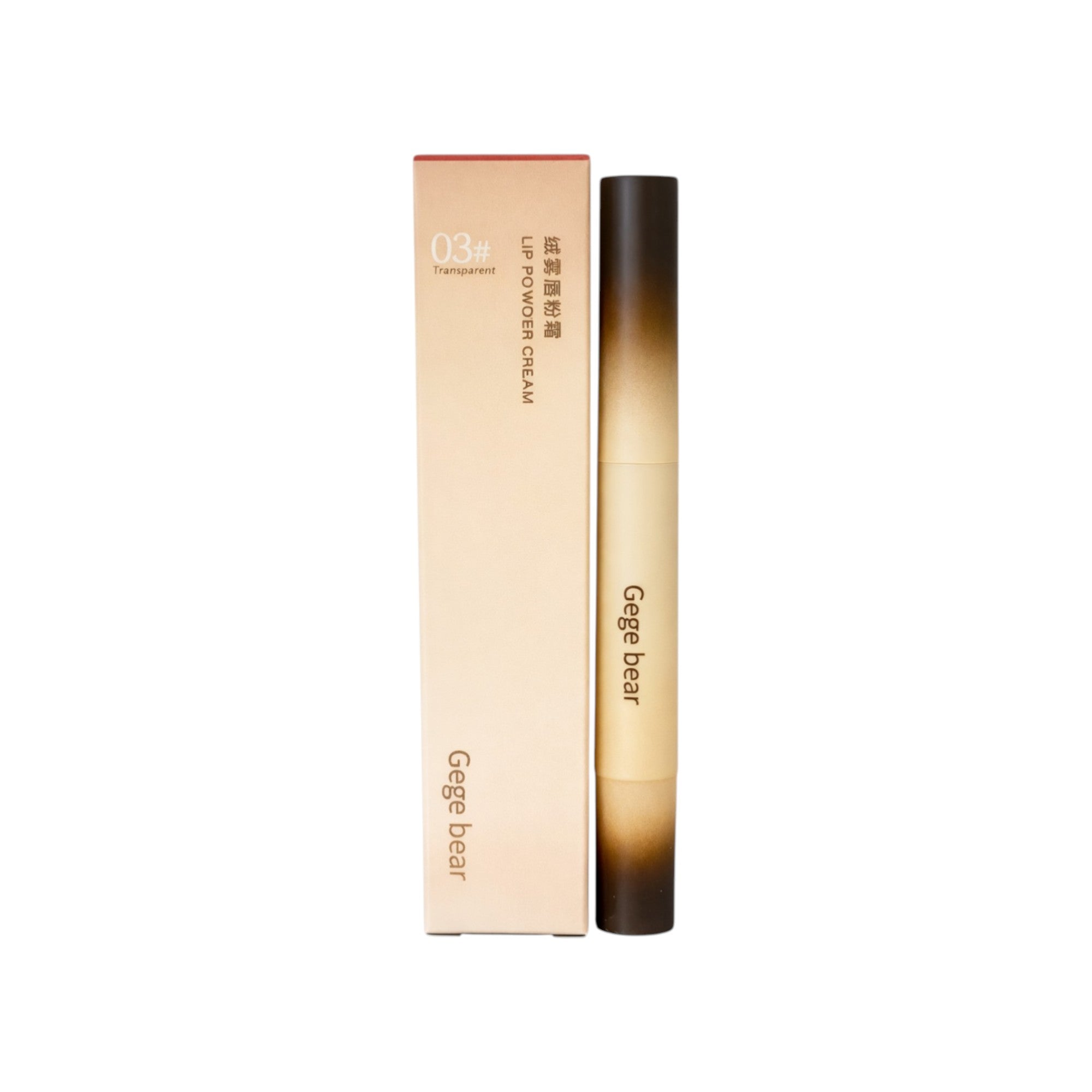 GEGE BEAR LIP POWDER CREAM Długotrwała pomadka do ust z aksamitnym wykończeniem 2 g #2