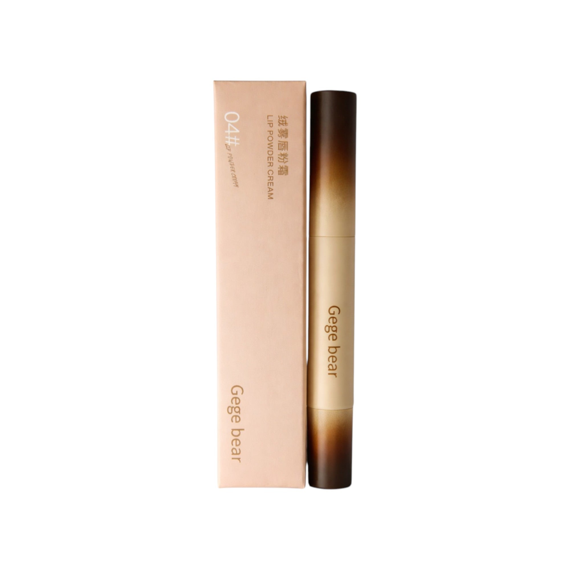 GEGE BEAR LIP POWDER CREAM Długotrwała pomadka do ust z aksamitnym wykończeniem 2 g #3