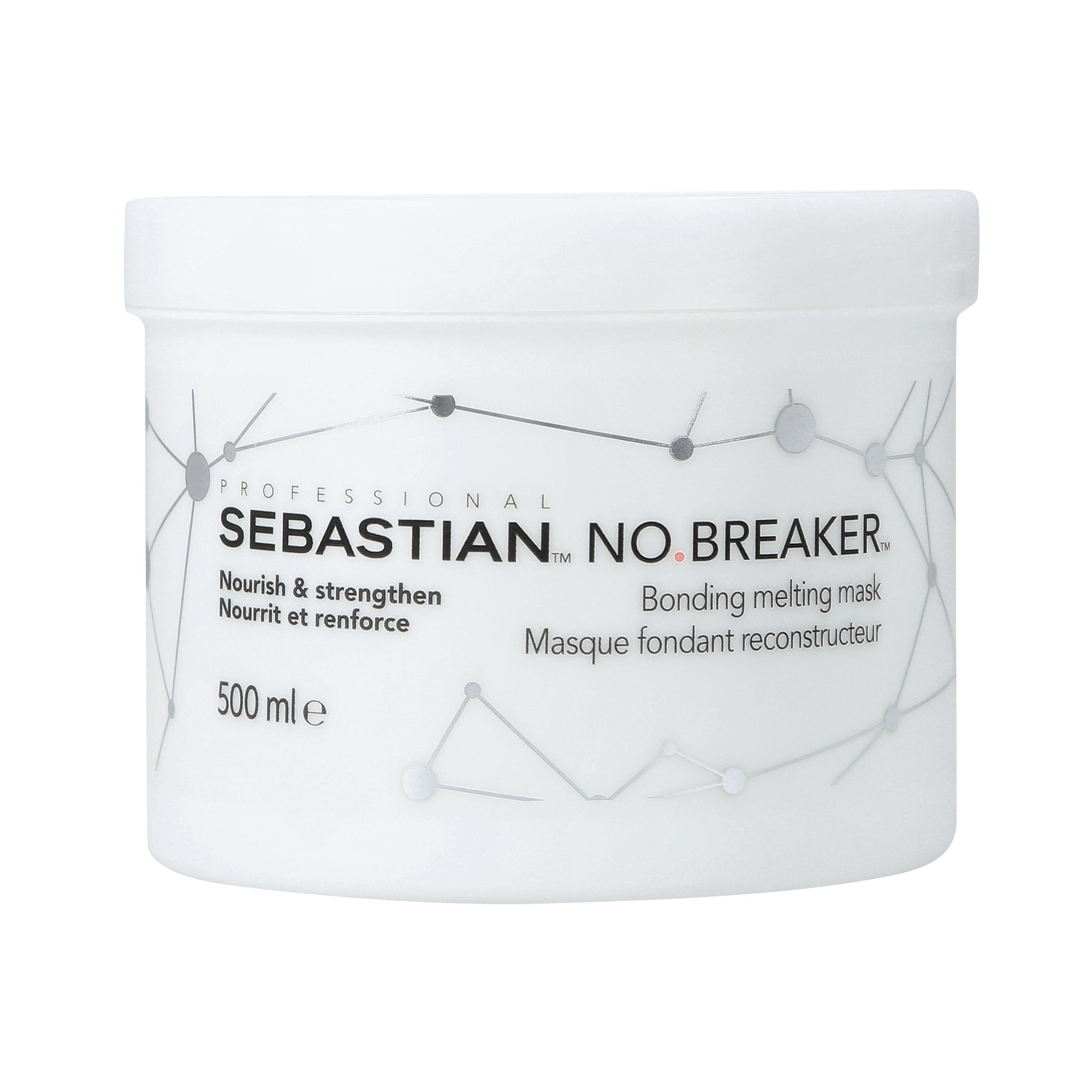 SEBASTIAN NO.BREAKER Maska naprawcza do włosów zniszczonych 500 ml