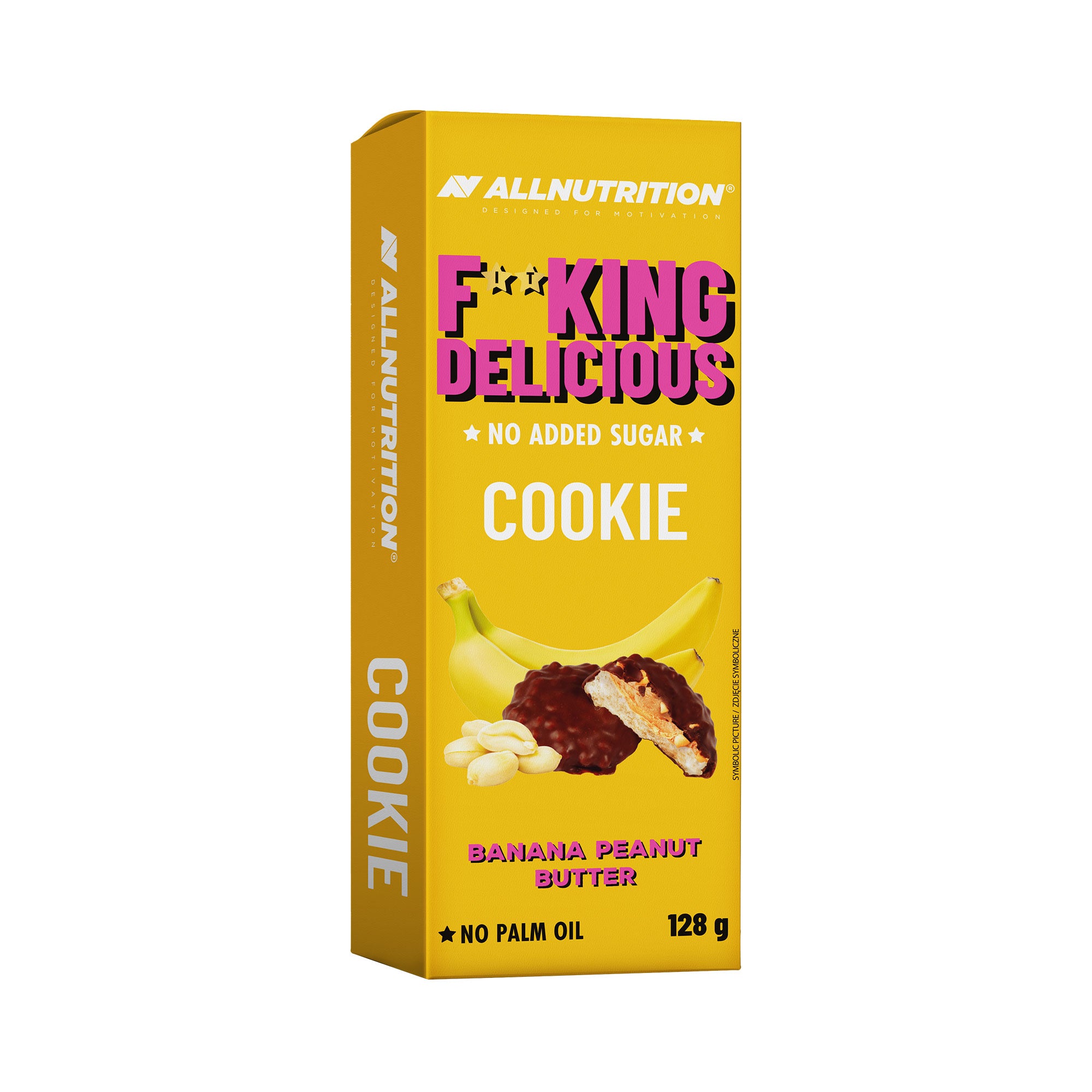 ALLNUTRITION FITKING DELICIOUS Cookies – banane beurre de cacahuète 128 g