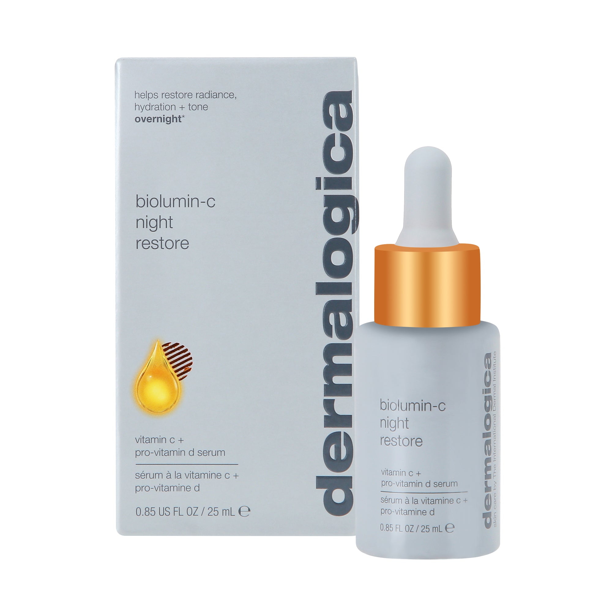 DERMALOGICA SÉRUM DE NUIT BIOLUMIN-C Sérum de nuit à la vitamine C sous une forme ultra-stable 25 ml