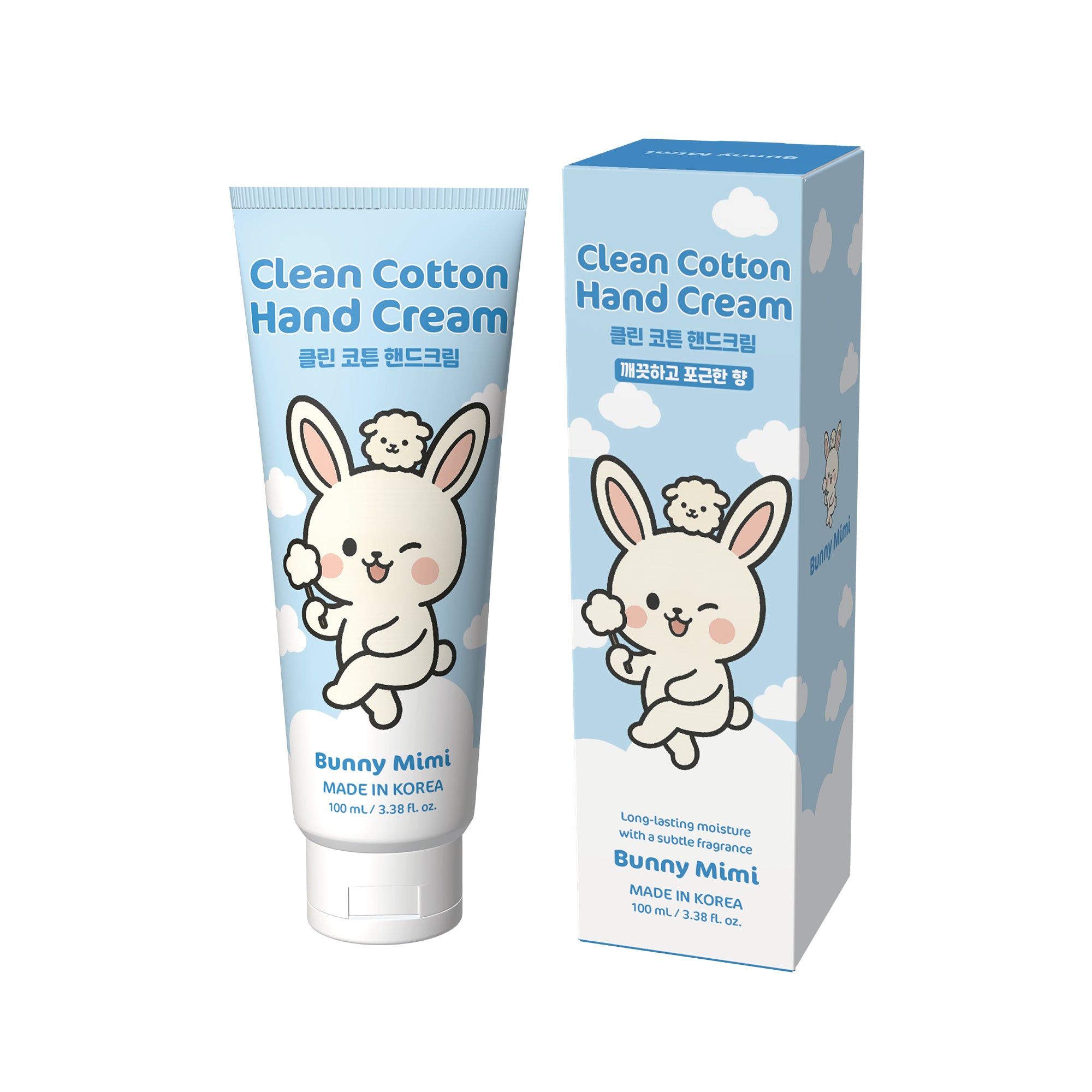BUNNY MIMI CLEAN COTTON Crème pour les mains 100 ml