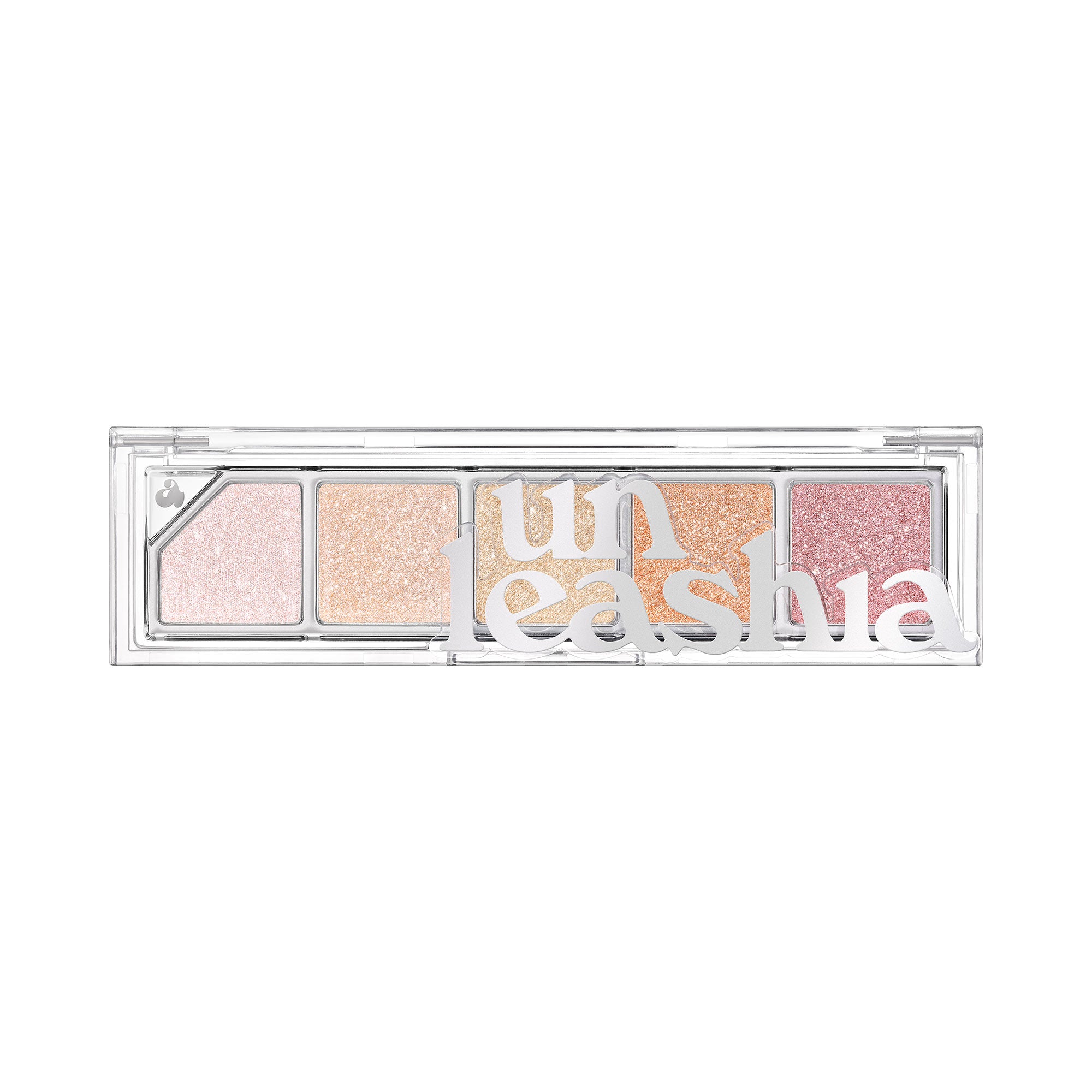 UNLEASHIA MOOD SHOWER Palette de fards à paupières et d'enlumineurs n° 100 Ballerina 4 g