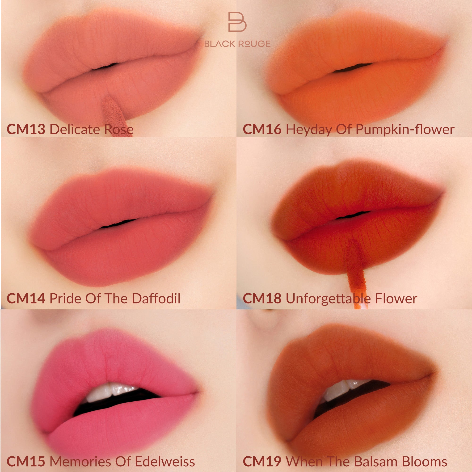 BLACK ROUGE CREAM MATT ROUGE Kremowy matowy tint do ust 4 g #2