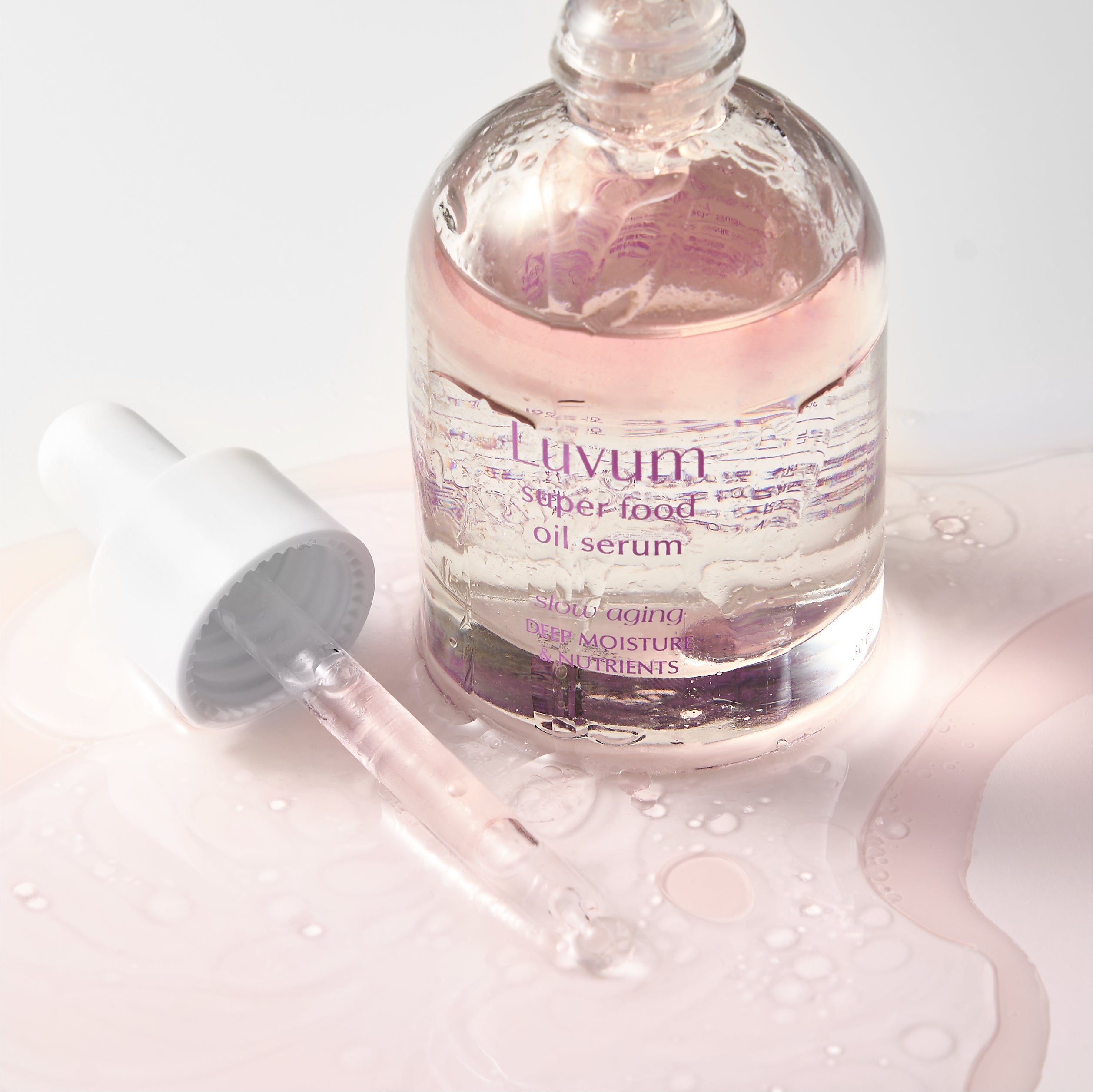 LUVUM SLOW AGING SUPER FOOD OIL SERUM Siero oleoso bifasico con peptidi vegetali 30 ml #3