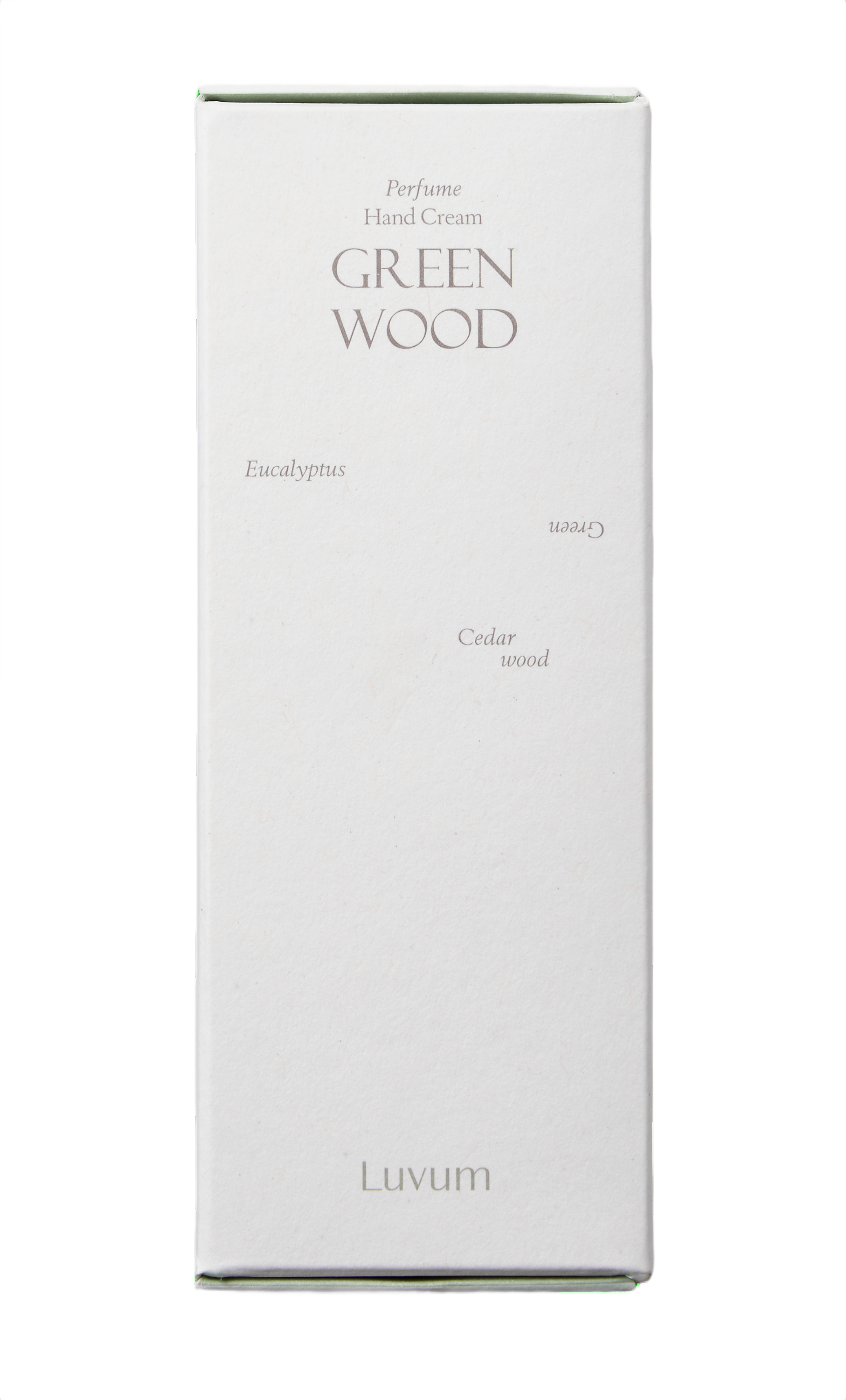 LUVUM PERFUME HANDCREAM GREEN WOOD Crema mani leggera e idratante con un rilassante profumo di eucalipto e legno di cedro 50 ml #2