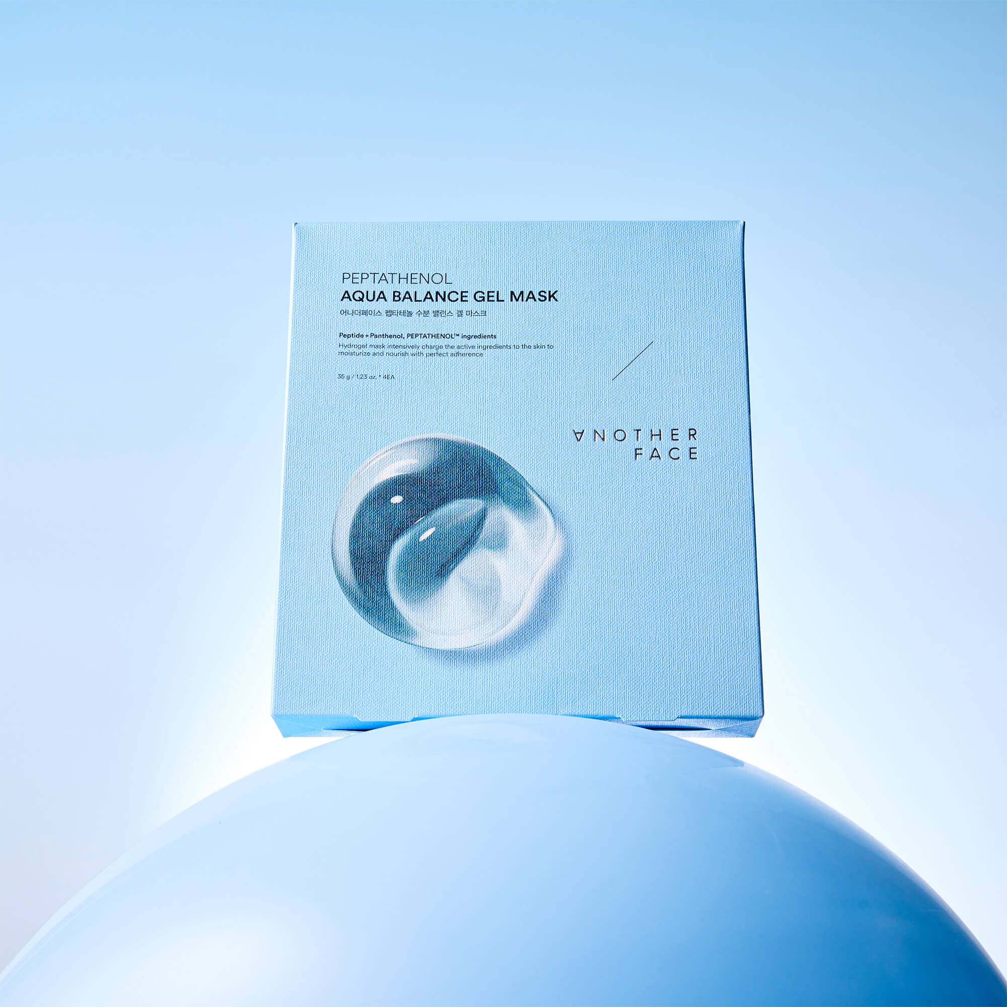 ANOTHER FACE PEPTATHENOL AQUA BALANCE GEL MASK Intensywnie nawilżająca hydrożelowa maska do twarzy (4x35 g) #3