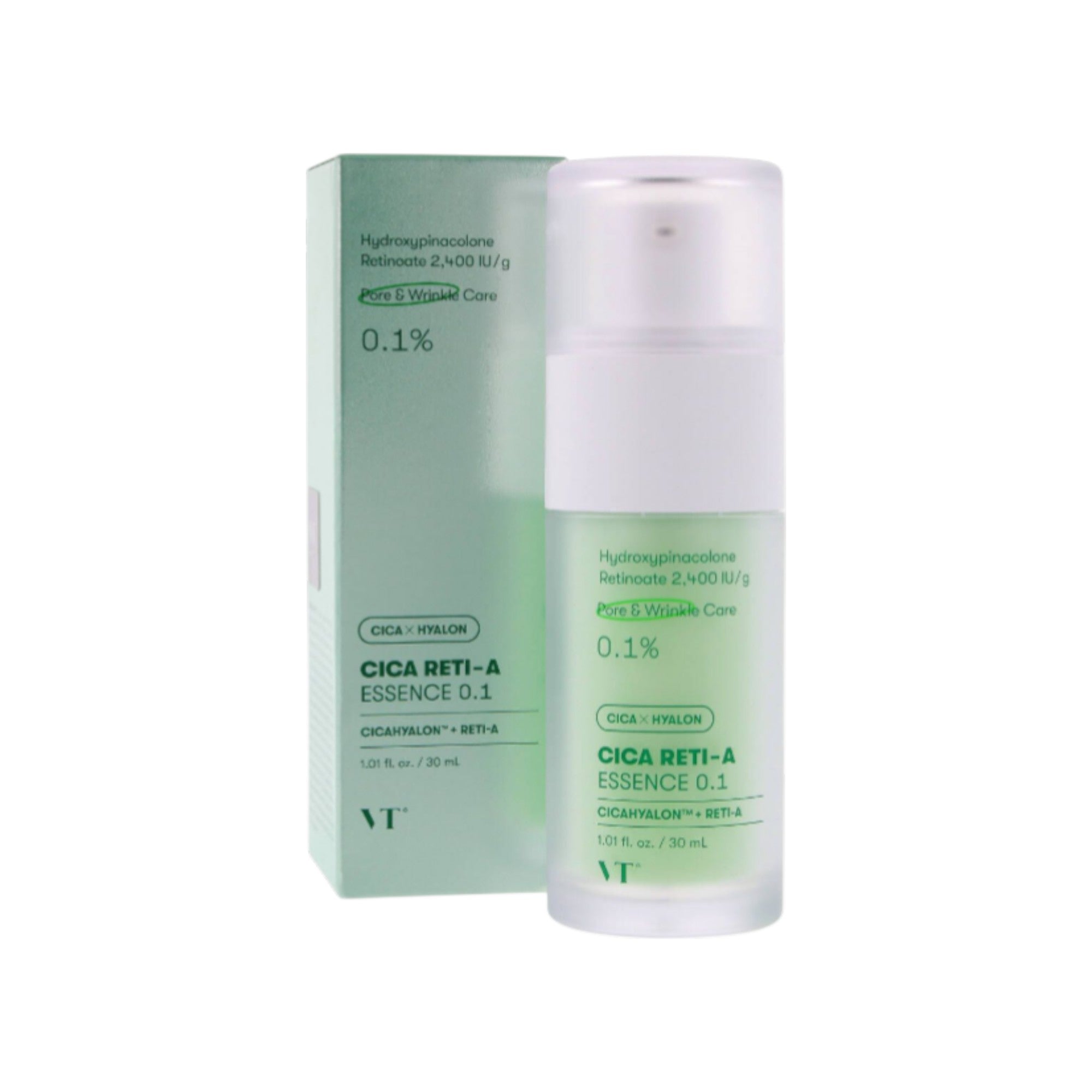 VT COSMETICS CICA RETI-A Essence faciale au rétinol 0,1 30 ml