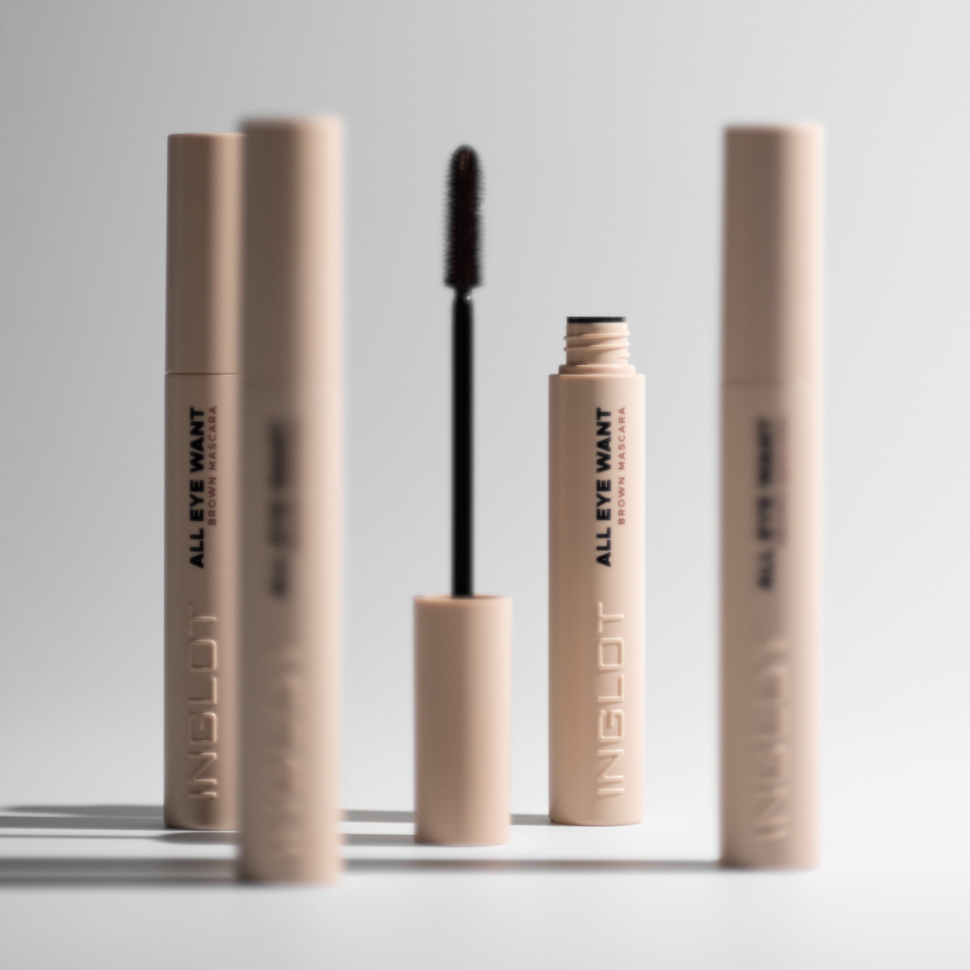 INGLOT ALL EYE WANT Mascara marron 5 ml #7