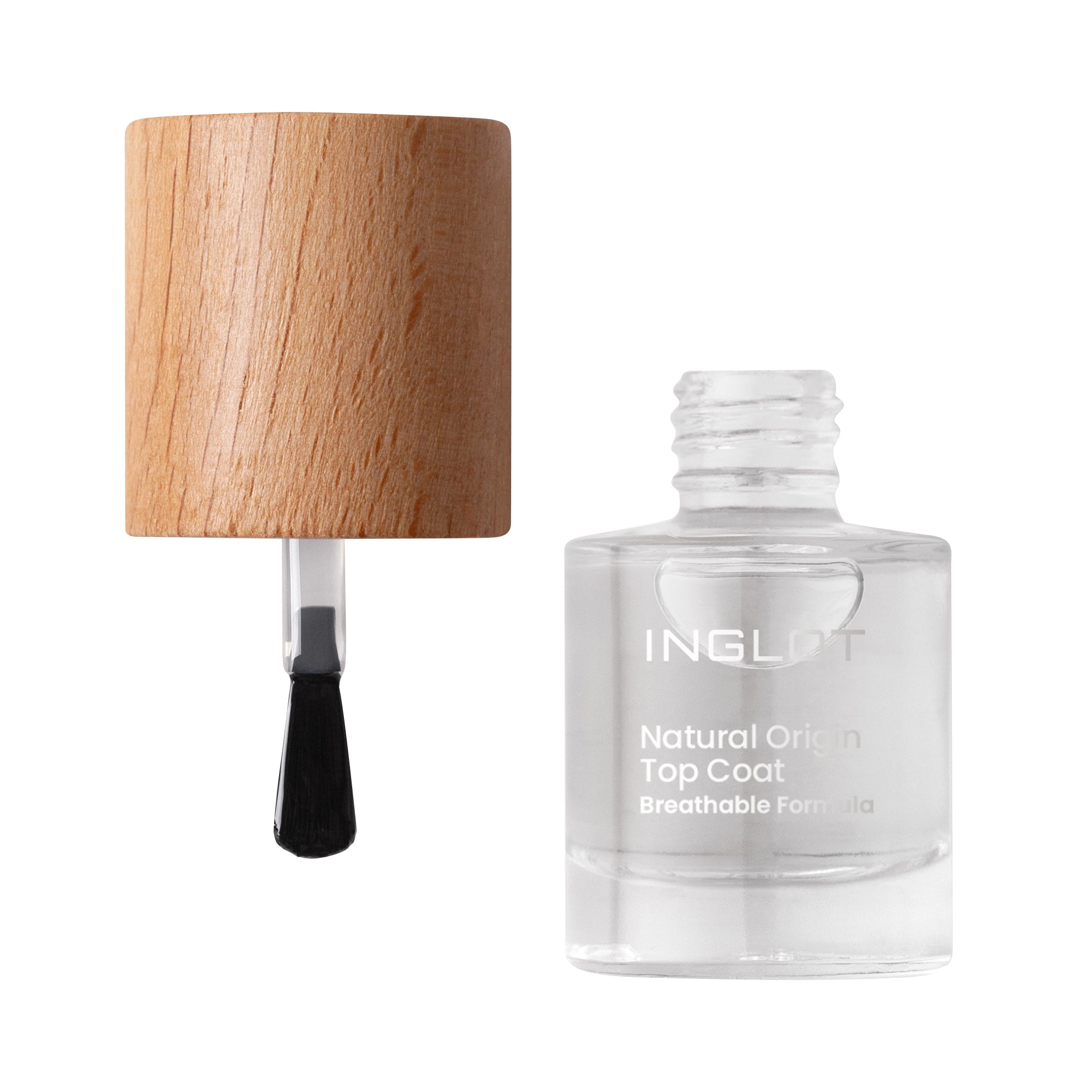 INGLOT NATURAL TOP COAT Żel 8ml