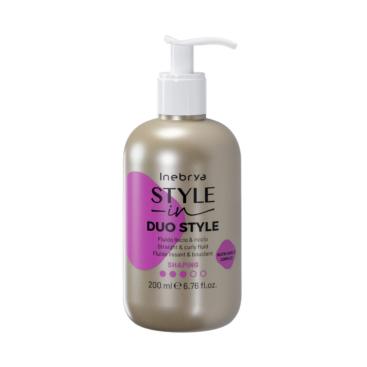 INEBRYA STYLE-IN DUO STYLE Uhlazující sérum pro kudrnaté vlasy 200 ml