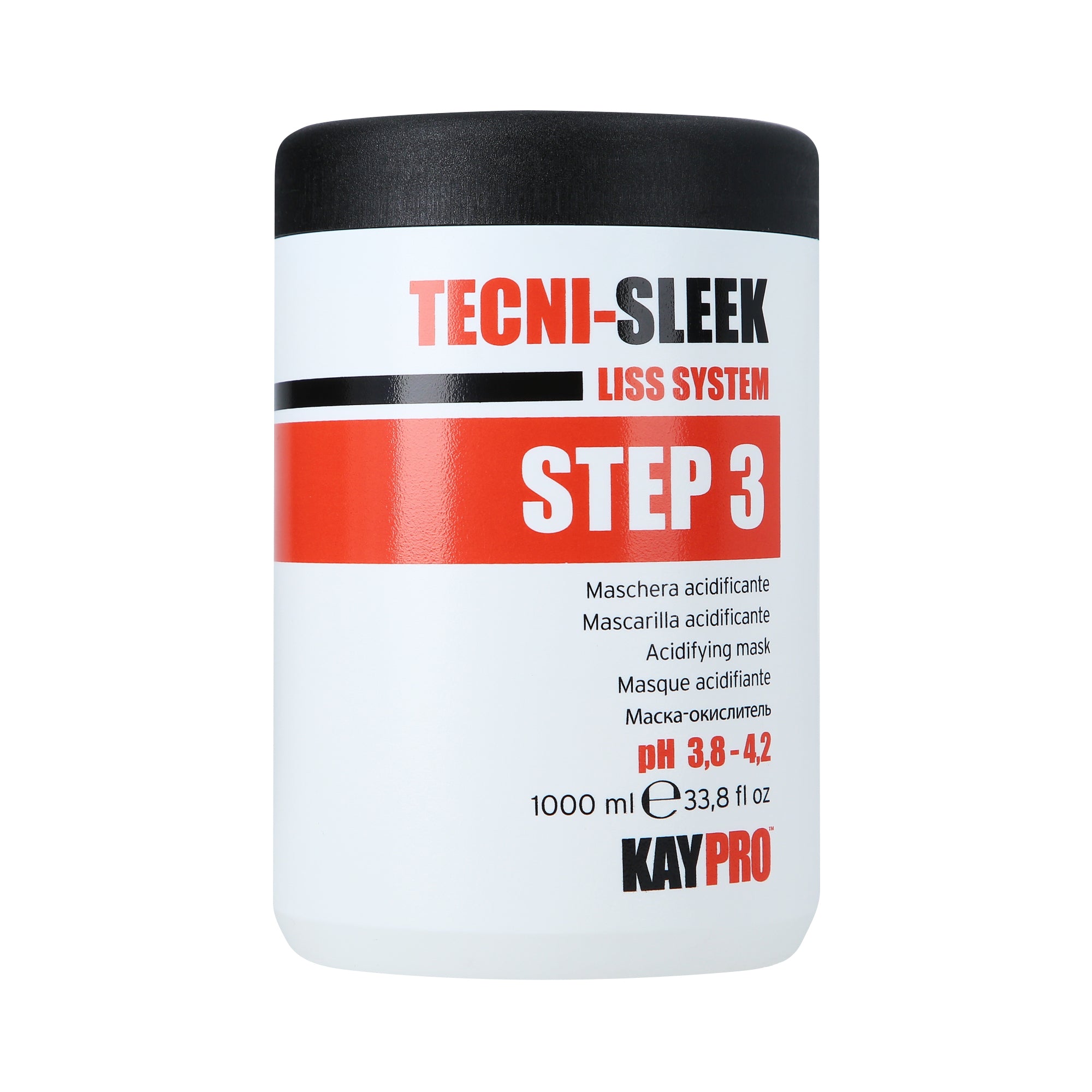 KAYPRO TECNI-SLEEK LISS SYSTEM ÉTAPE 3 Masque oxydant après lissage permanent 1000 ml