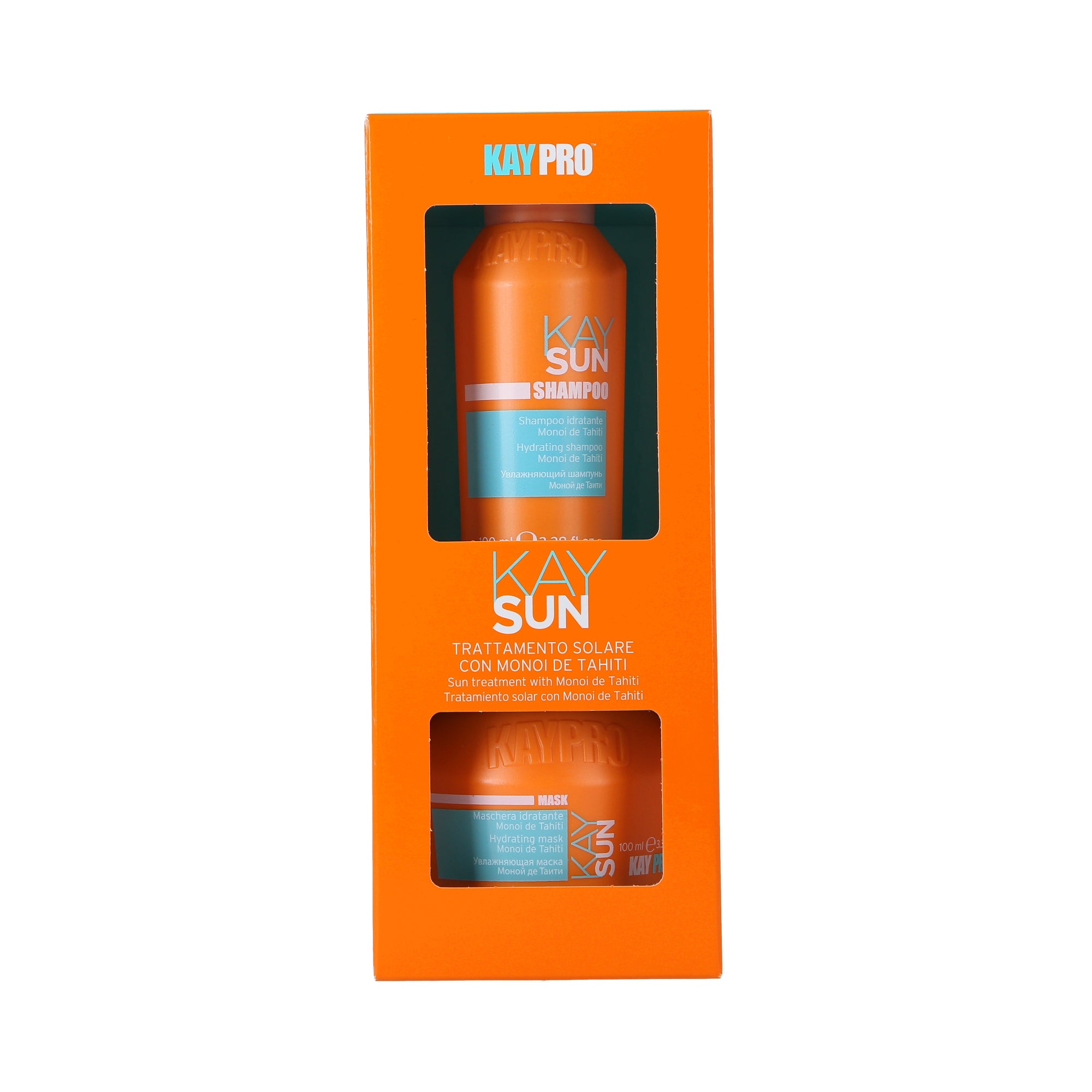 KAYPRO KAY SUN SET Kit régénérant pour cheveux après une exposition intense au soleil 2 x 100 ml