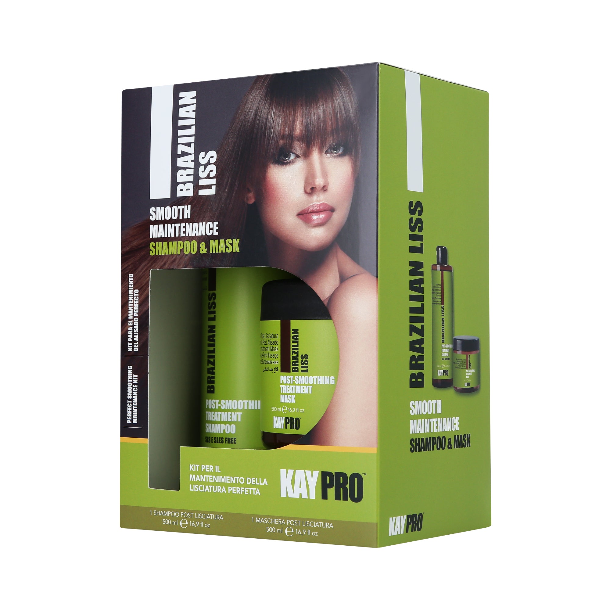 KAYPRO BRAZILIAN LISS SMOOTH MAINTENANCE Soin lissant intensif 2 x 500 ml