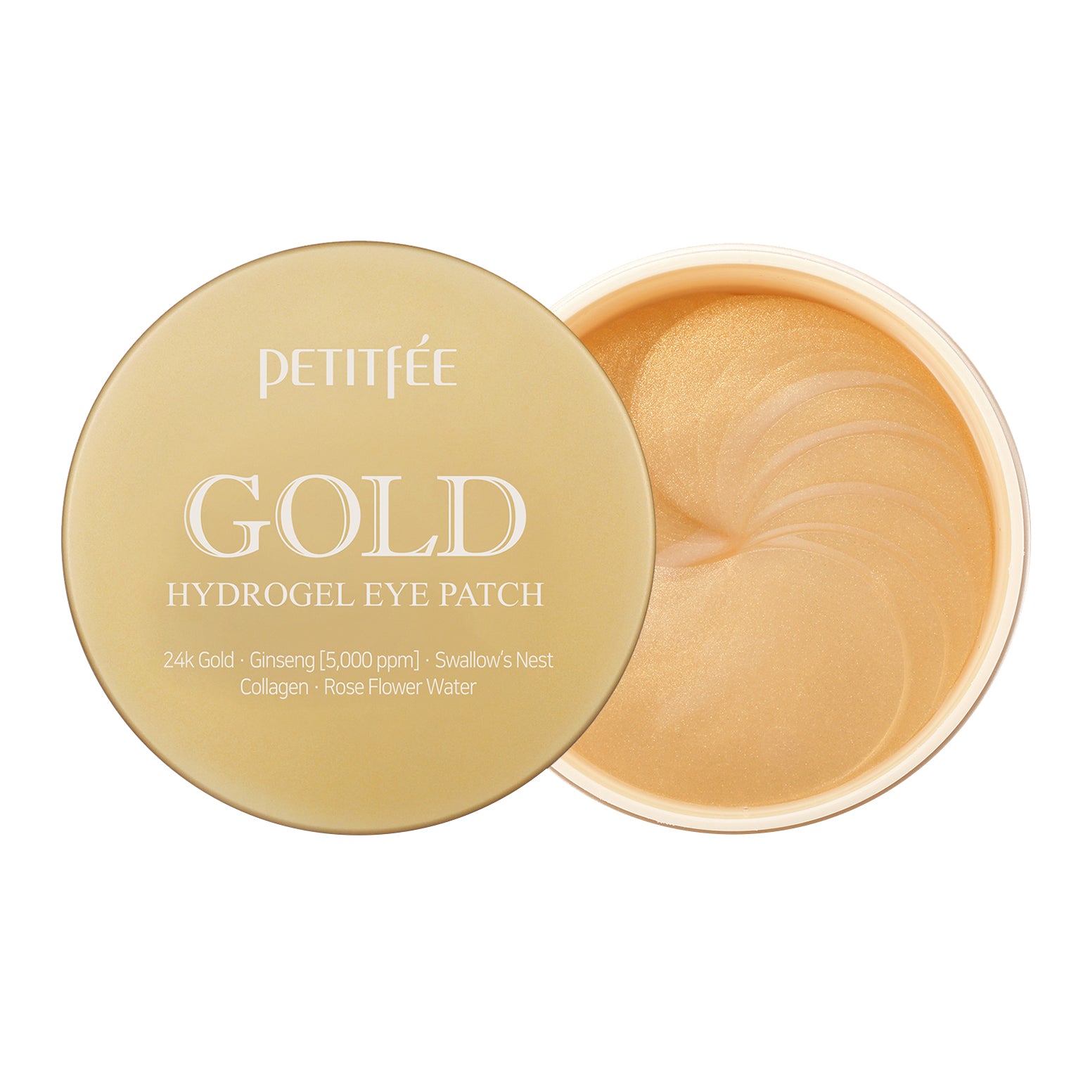 PETITFEE GOLD HYDROGEL EYE PATCH Hydrogel Augenklappen mit Gold 60 Stk.