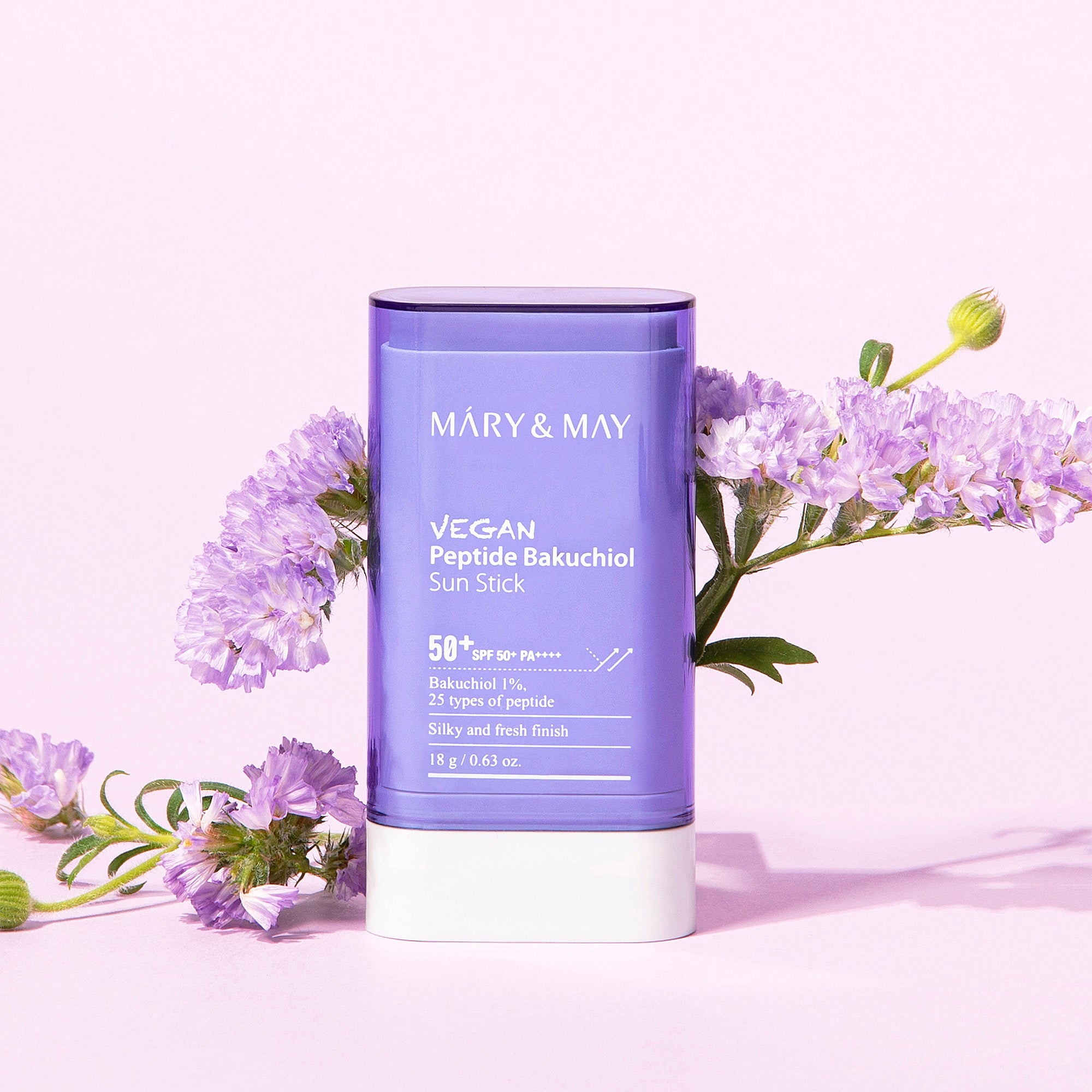 MARY & MAY VEGAN PEPTI-BAKUCH SUNSTICK Stick solare con filtro SPF50+ PA++++ 18 g #2