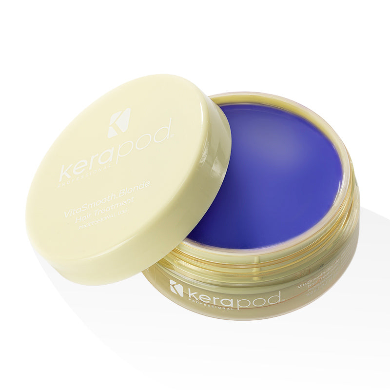 KERAPOD VITA SMOOTH Kuracja regenerująca i wygładzająca do włosów blond i siwych 100ml #2