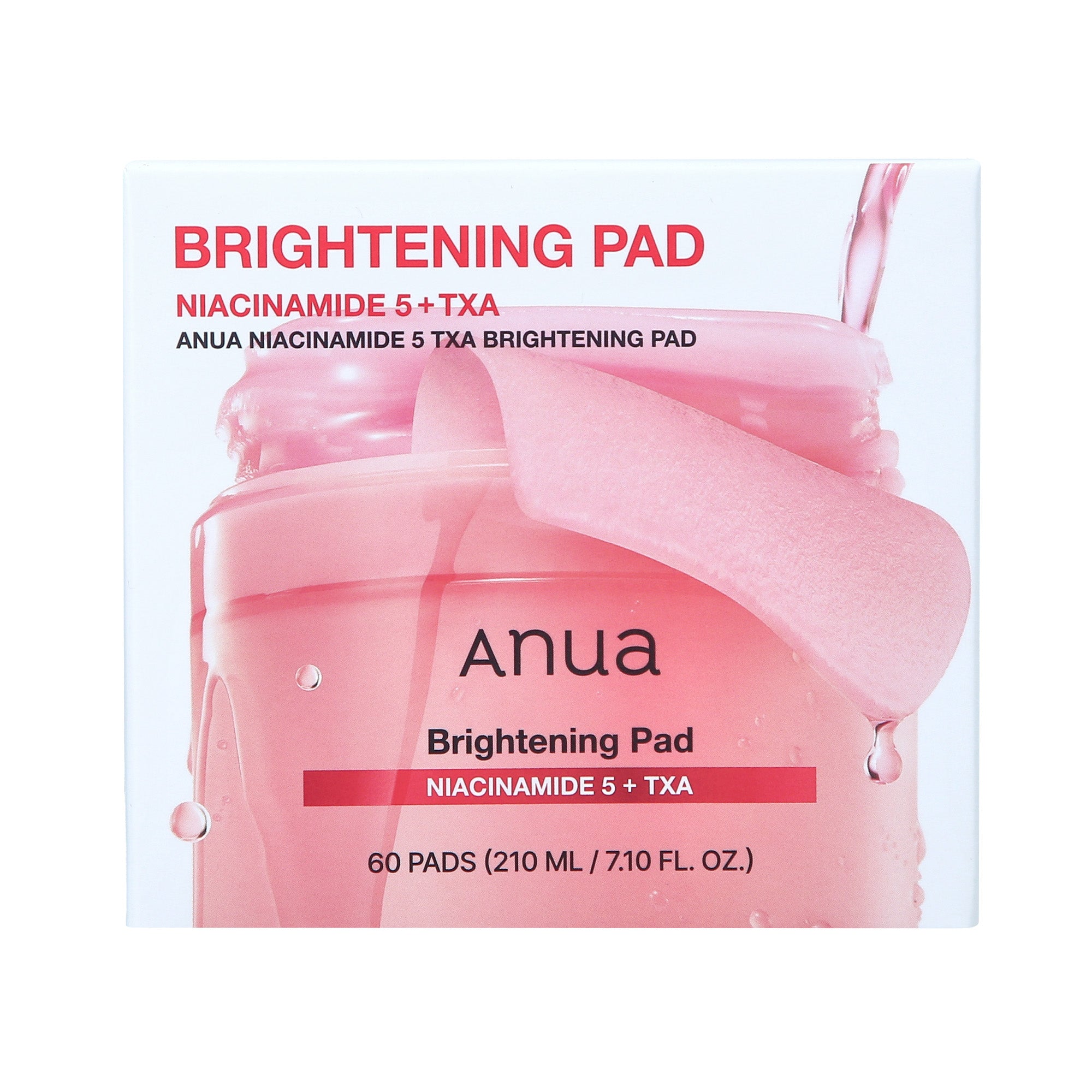 ANUA NIACINAMIDE 5 + TXA BRIGHTENING PAD Dischetti schiarenti e tonificanti con niacinamide e acido tranexamico (60 pz.) 210 ml #2