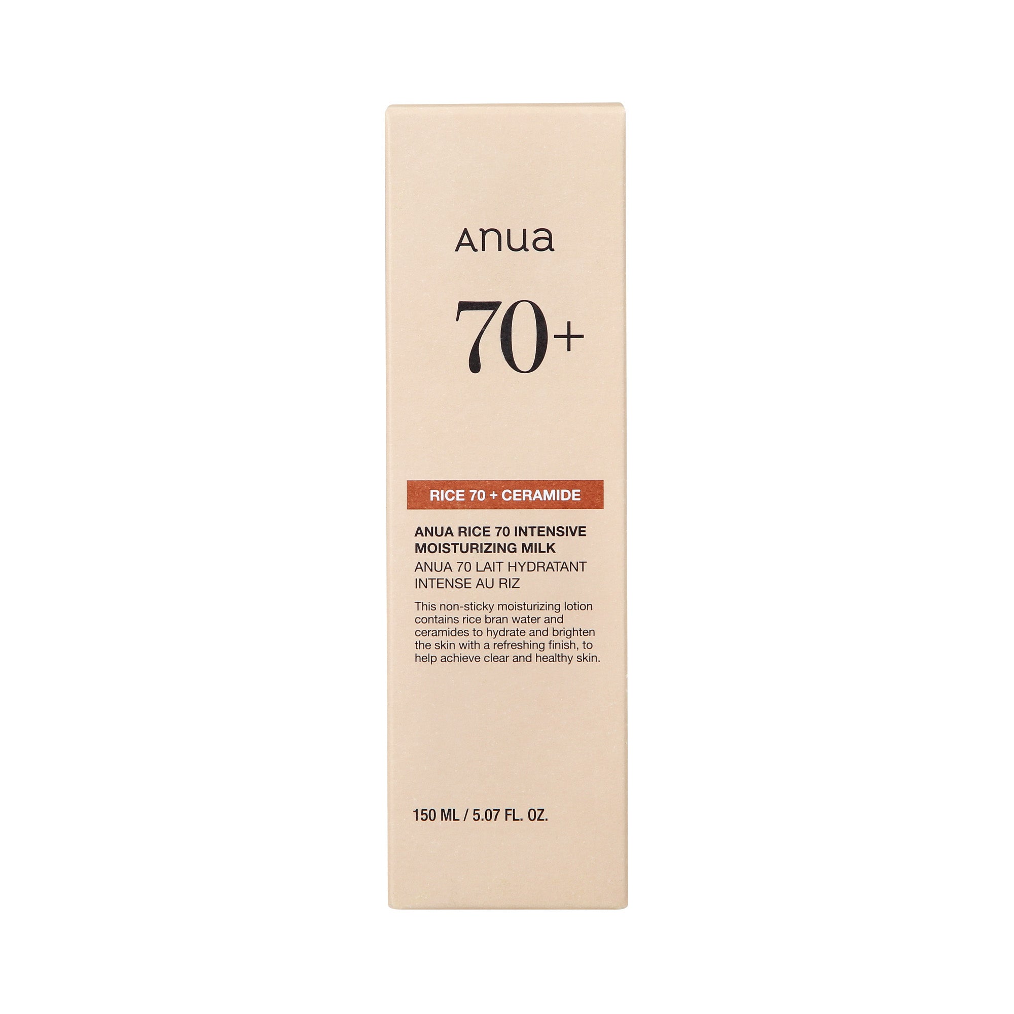 ANUA RICE 70 + CERAMIDE LATTE IDRATANTE INTENSIVO Latte viso idratante intensivo 150 ml #2
