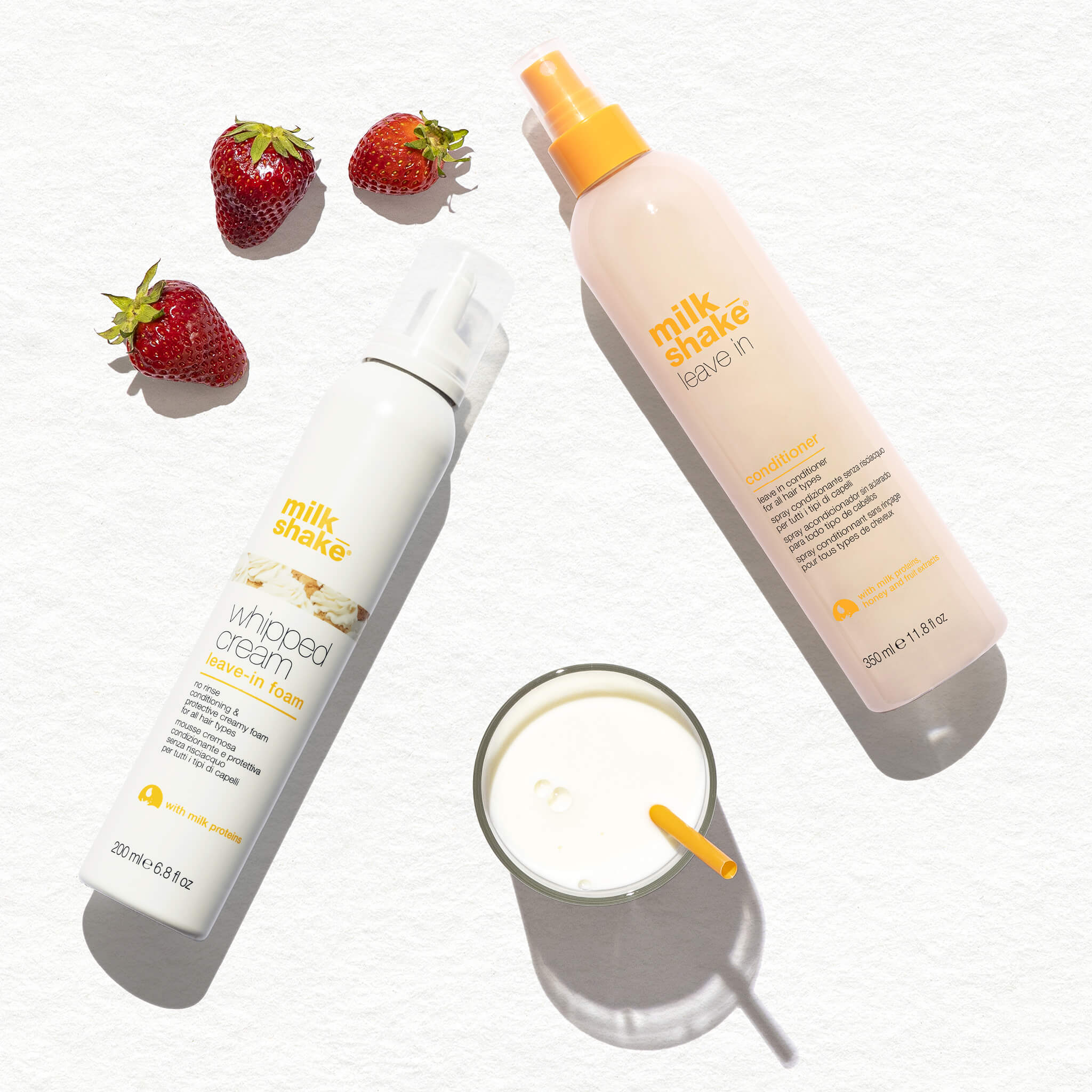 MILK SHAKE WHIPPED CREAM Pěnový kondicionér pro suché a poškozené vlasy 50 ml #2