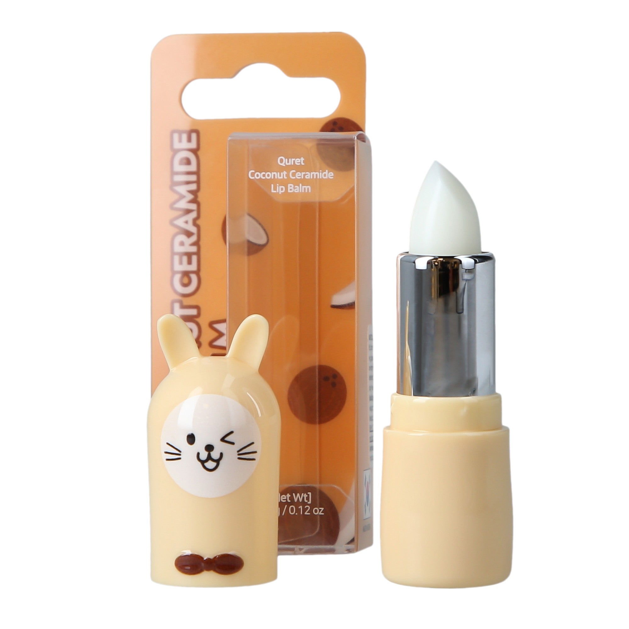 QURET Baume à lèvres protecteur aux céramides, Noix de Coco 3,5 g #2