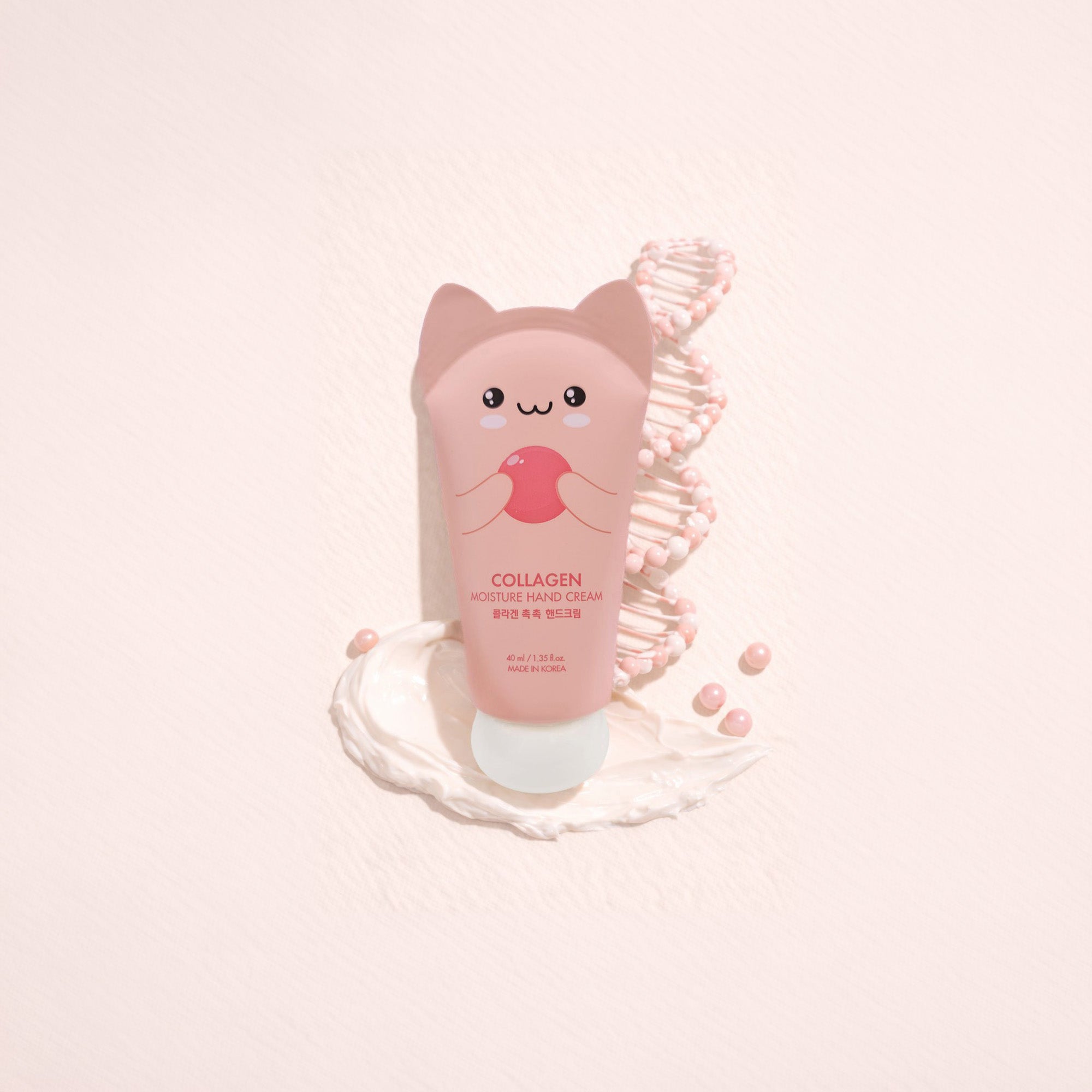 QURET Feuchtigkeitsspendende Handcreme mit Hyaluronsäure und Kollagen, Erdbeere 40 ml #2