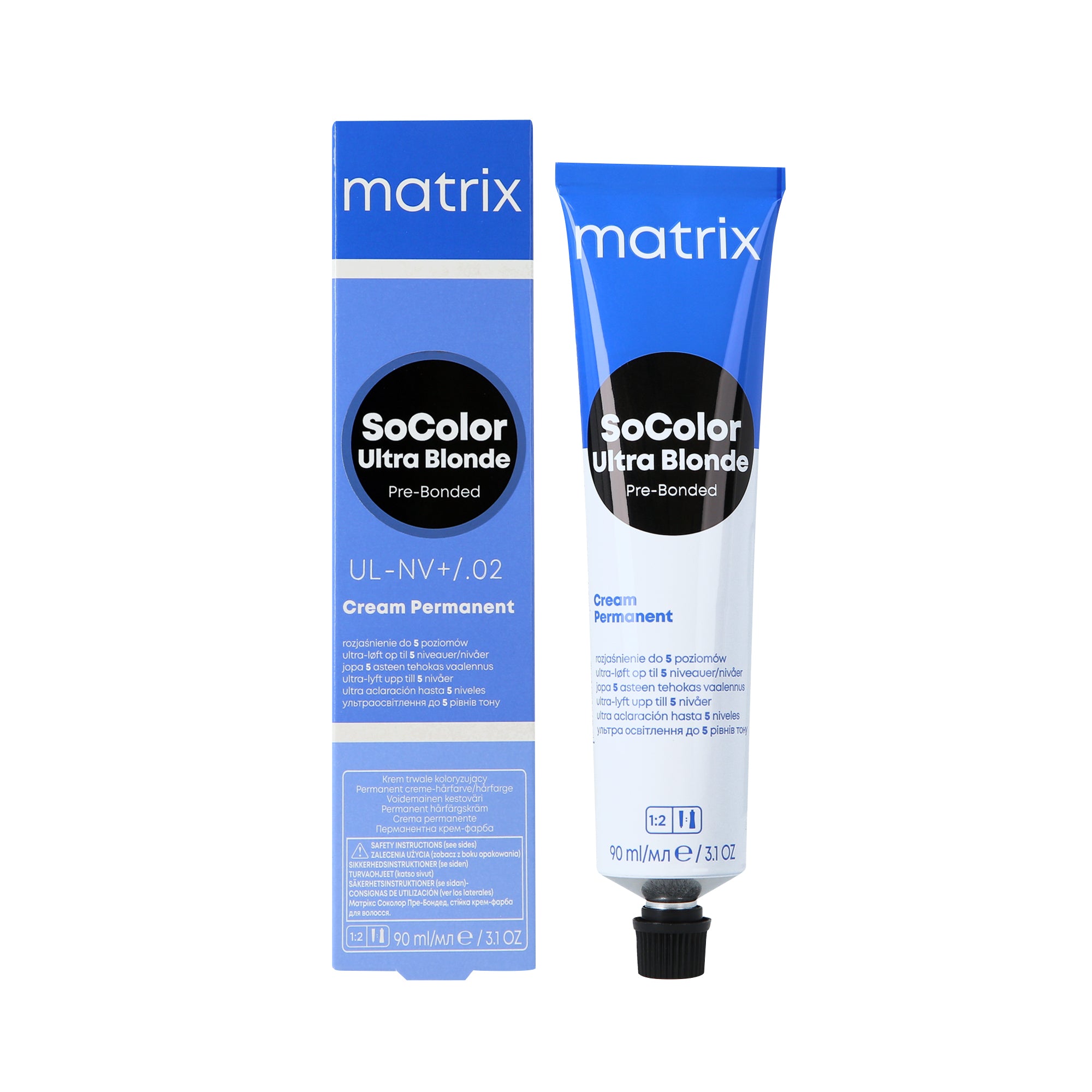 MATRIX SOCOLOR CRÈME PRÉ-DÉCOLLANTE PERMANENTE Coloration permanente 90 ml #3