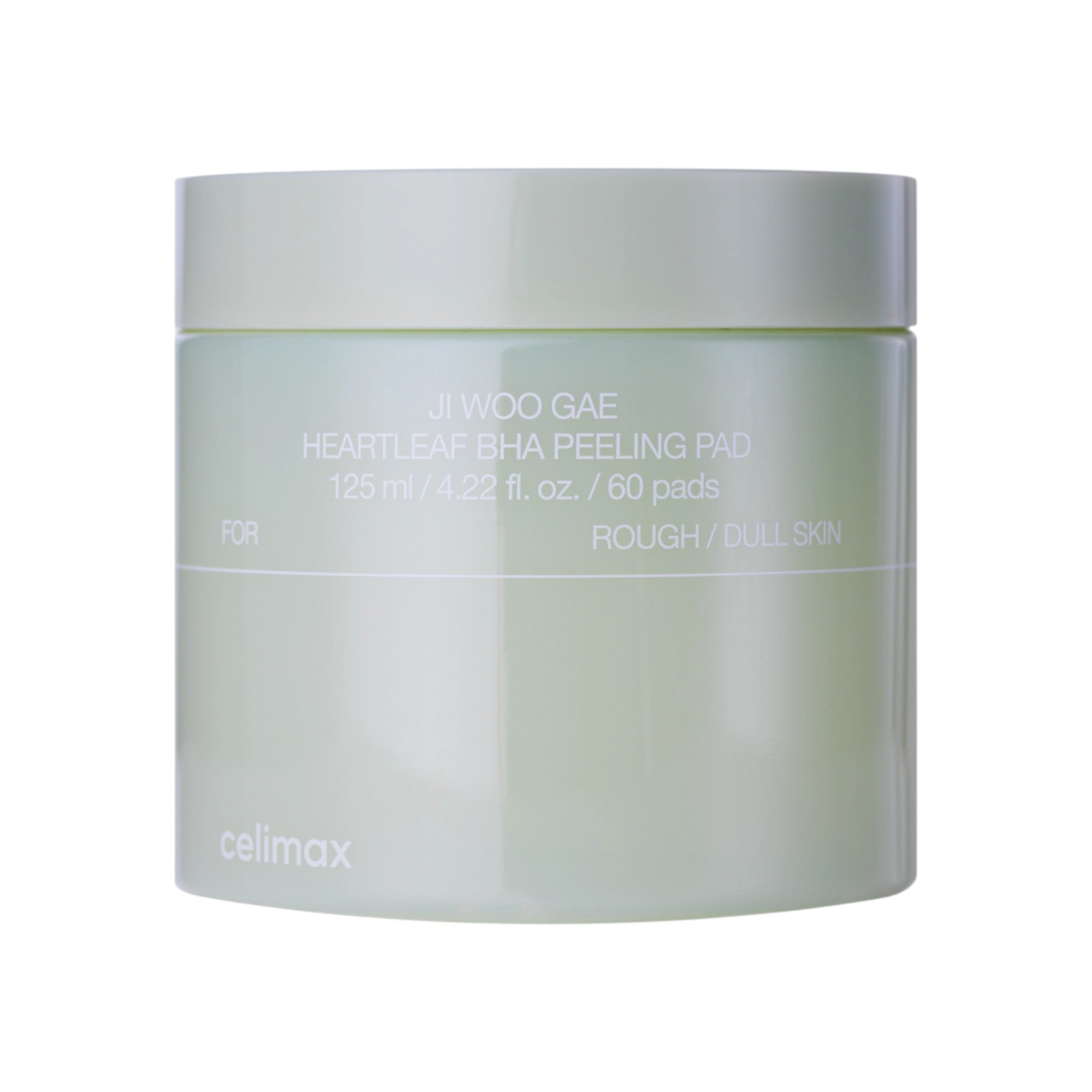CELIMAX JI WOO GAE HEARTLEAF BHA Płatki tonizująco-złuszczające z kwasem BHA 125 ml 60 szt.