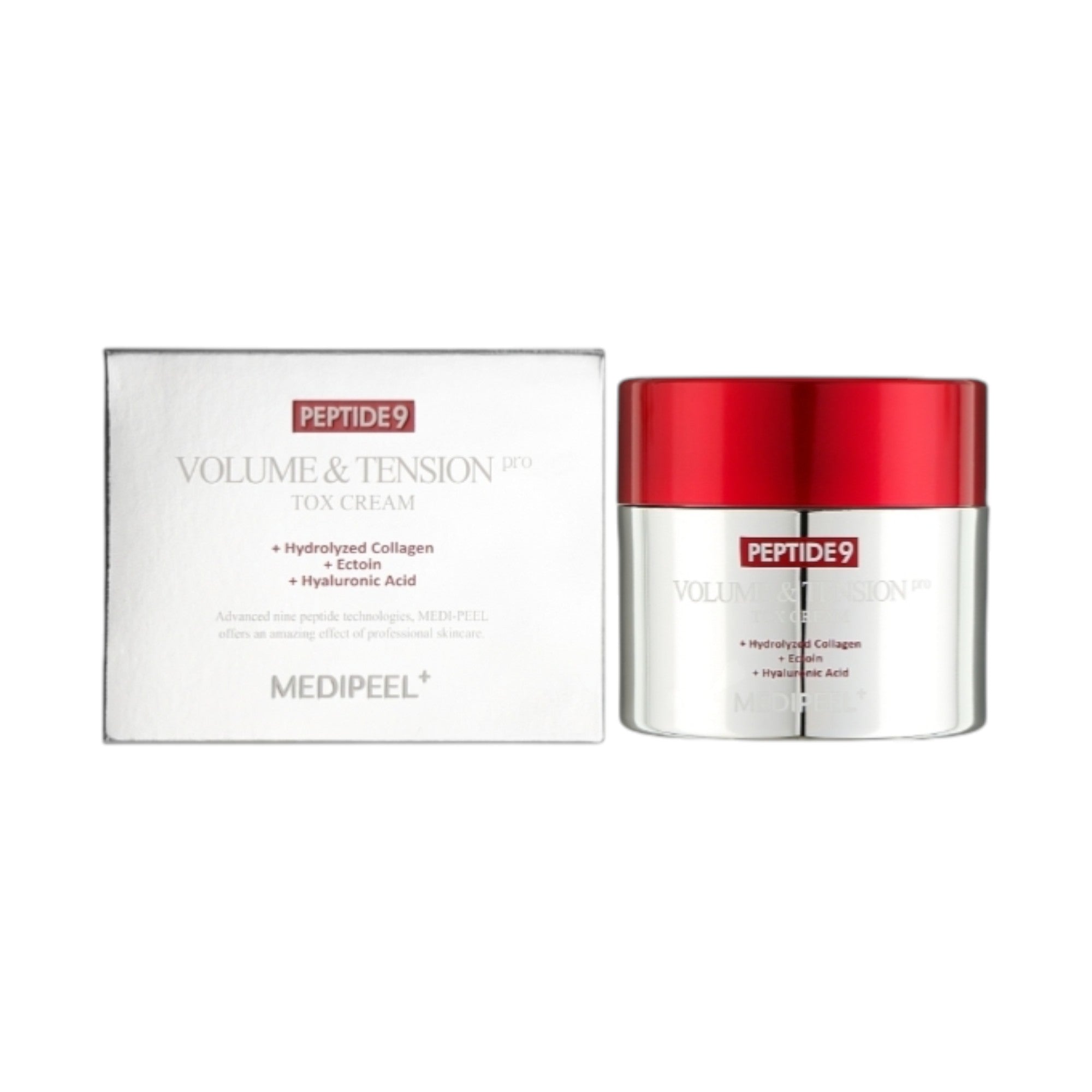 MEDI-PEEL PEPTIDE 9 VOLUME & TENSION TOX PRO Lifting-Gesichtscreme mit Peptiden und Kollagen 50 ml