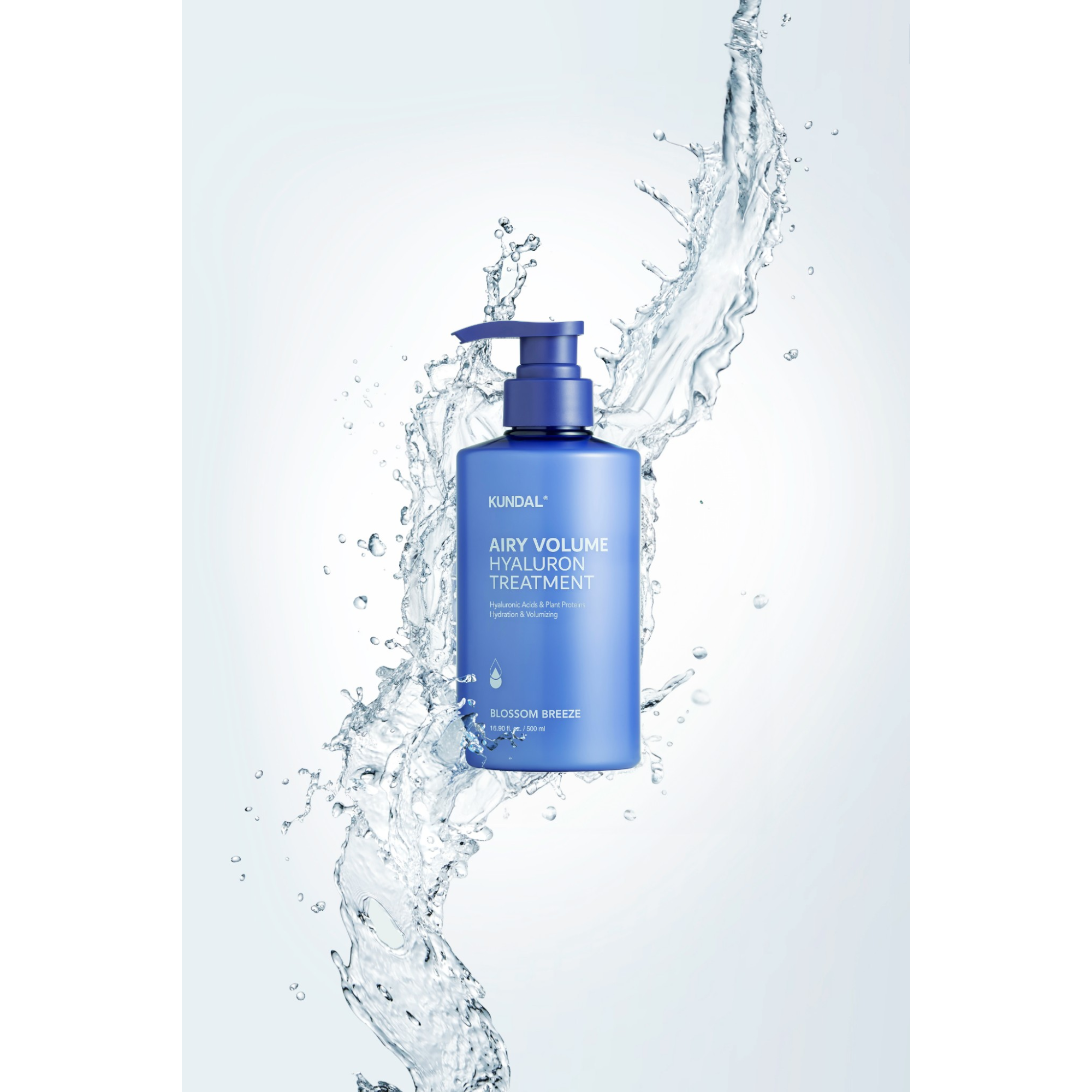 KUNDAL AIRY VOLUME HYALURON Après-shampooing hydratant augmentant le volume Blossom Breeze 500 ml #2