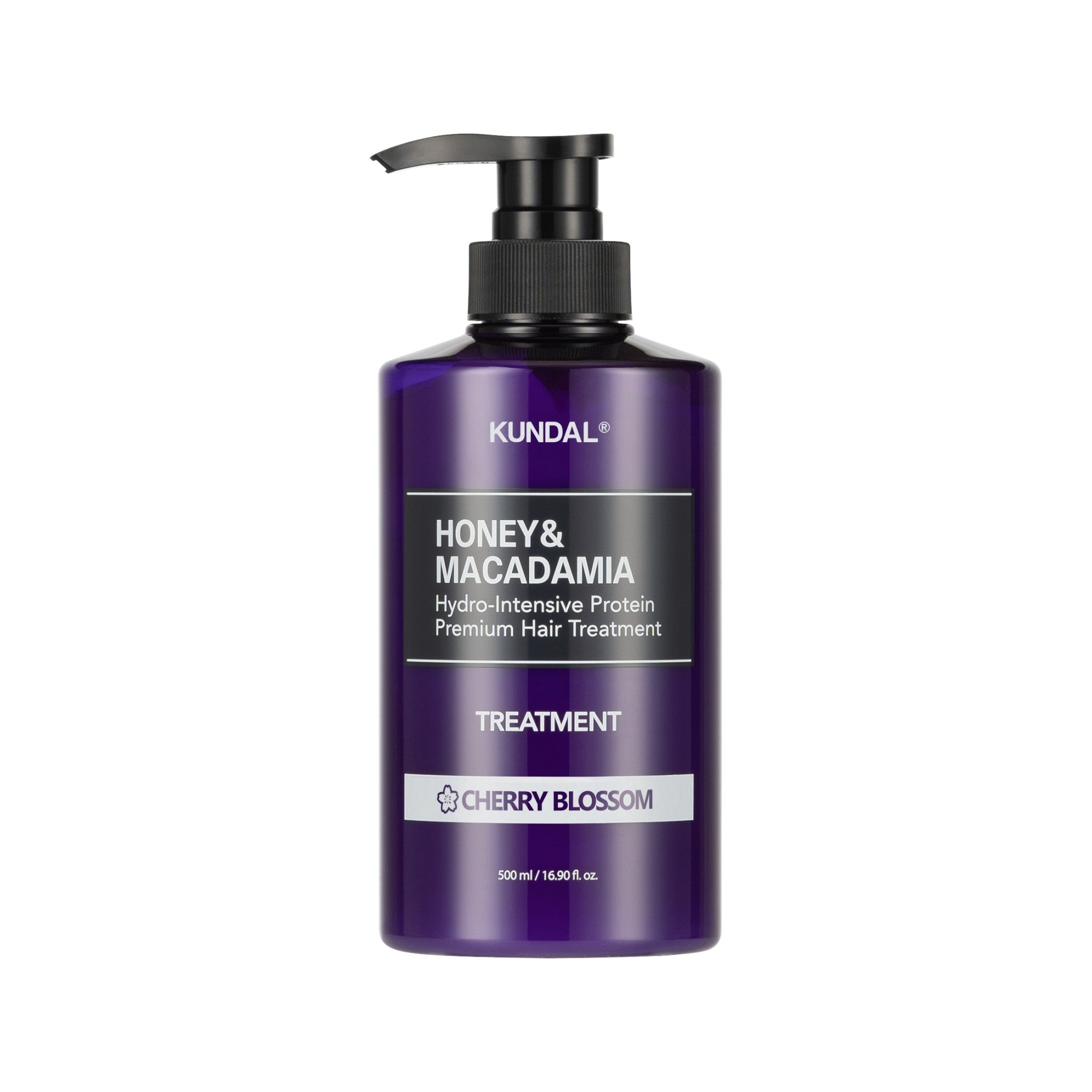 KUNDAL HONEY & MACADAMIA Après-shampooing hydratant intensément Fleur de Cerisier 500 ml