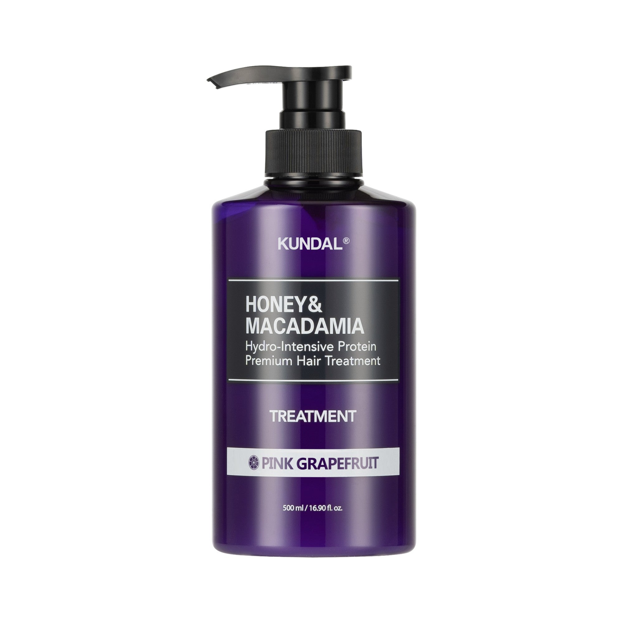 KUNDAL HONEY & MACADAMIA Après-shampooing hydratant intensément Pamplemousse 500 ml