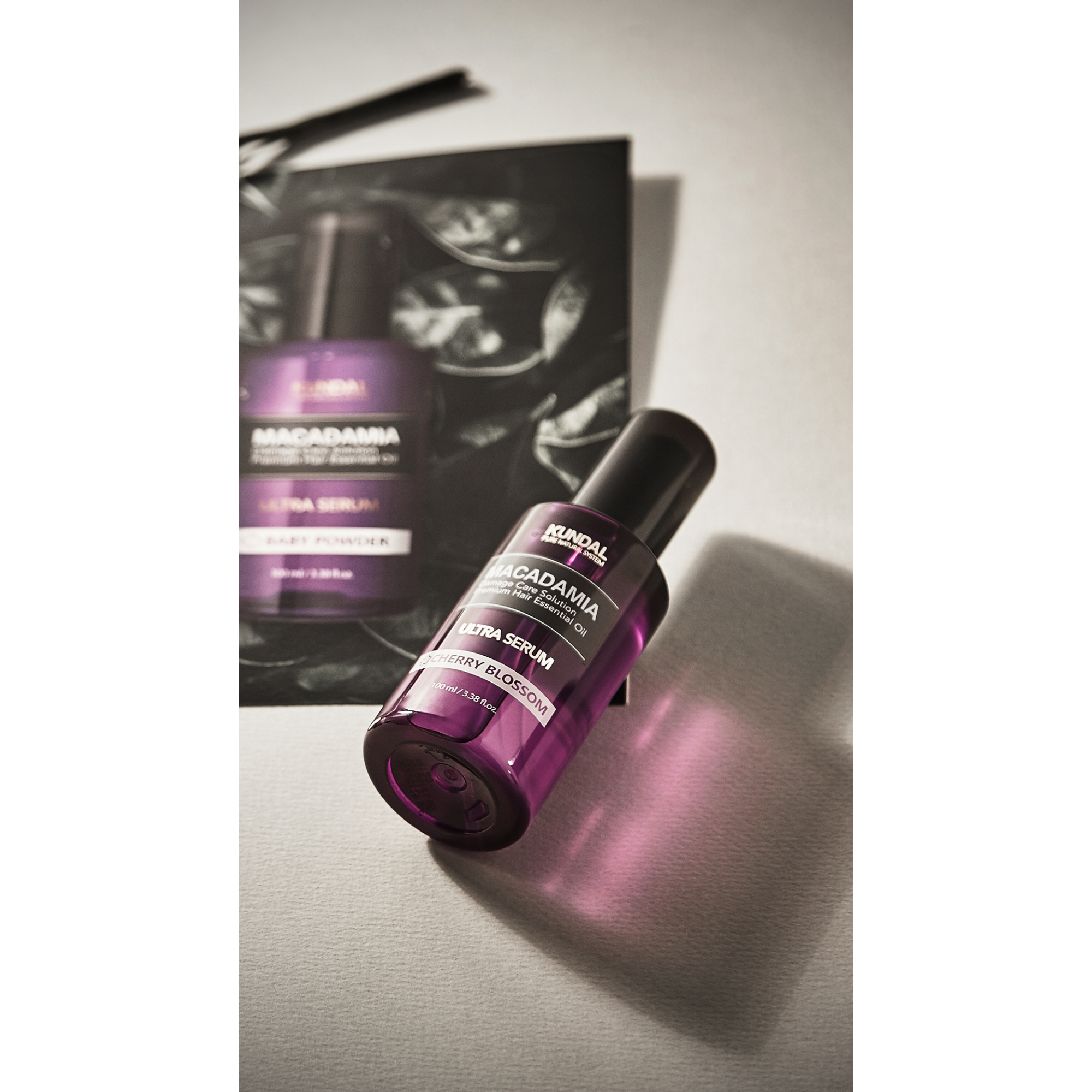 KUNDAL MACADAMIA ULTRA HAIR SERUM Sérum capillaire régénérant intensément Fleur de Cerisier 100 ml #3