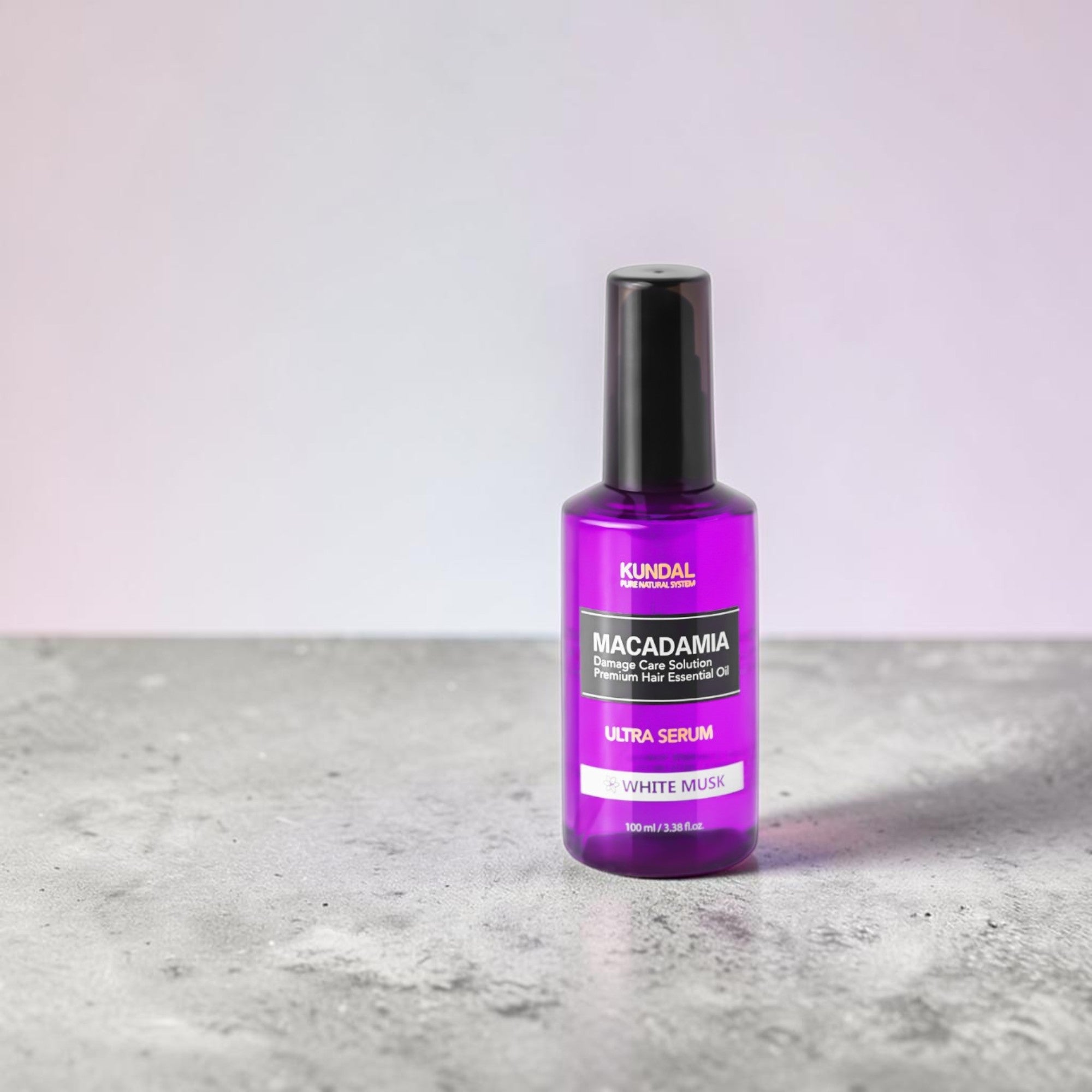 KUNDAL MACADAMIA ULTRA HAIR SERUM Sérum capillaire régénérant intensément Musc Blanc 100 ml #3