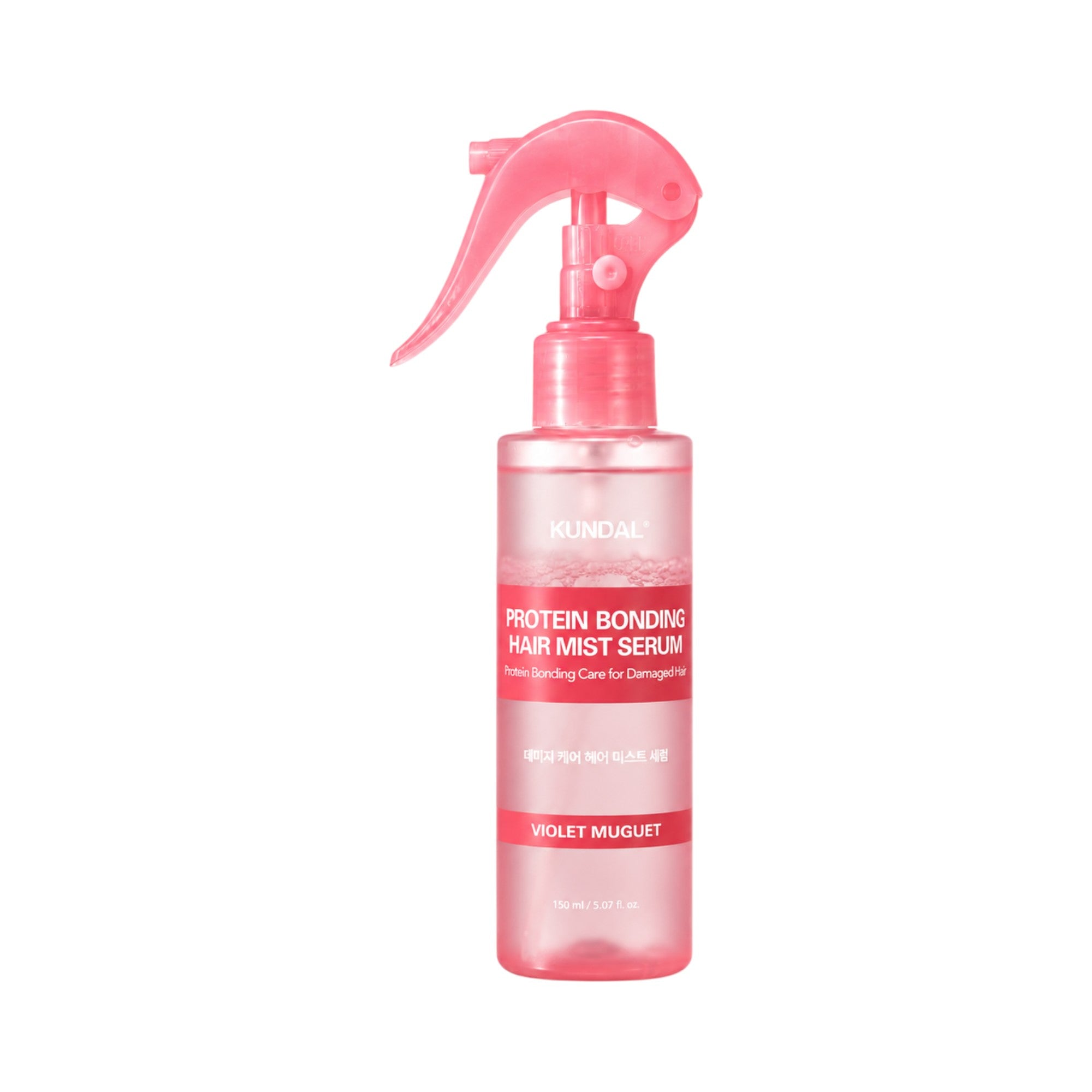 KUNDAL PROTEIN BONDING Brume-sérum biphasé nourrissant intensément Violet Muguet 150 ml