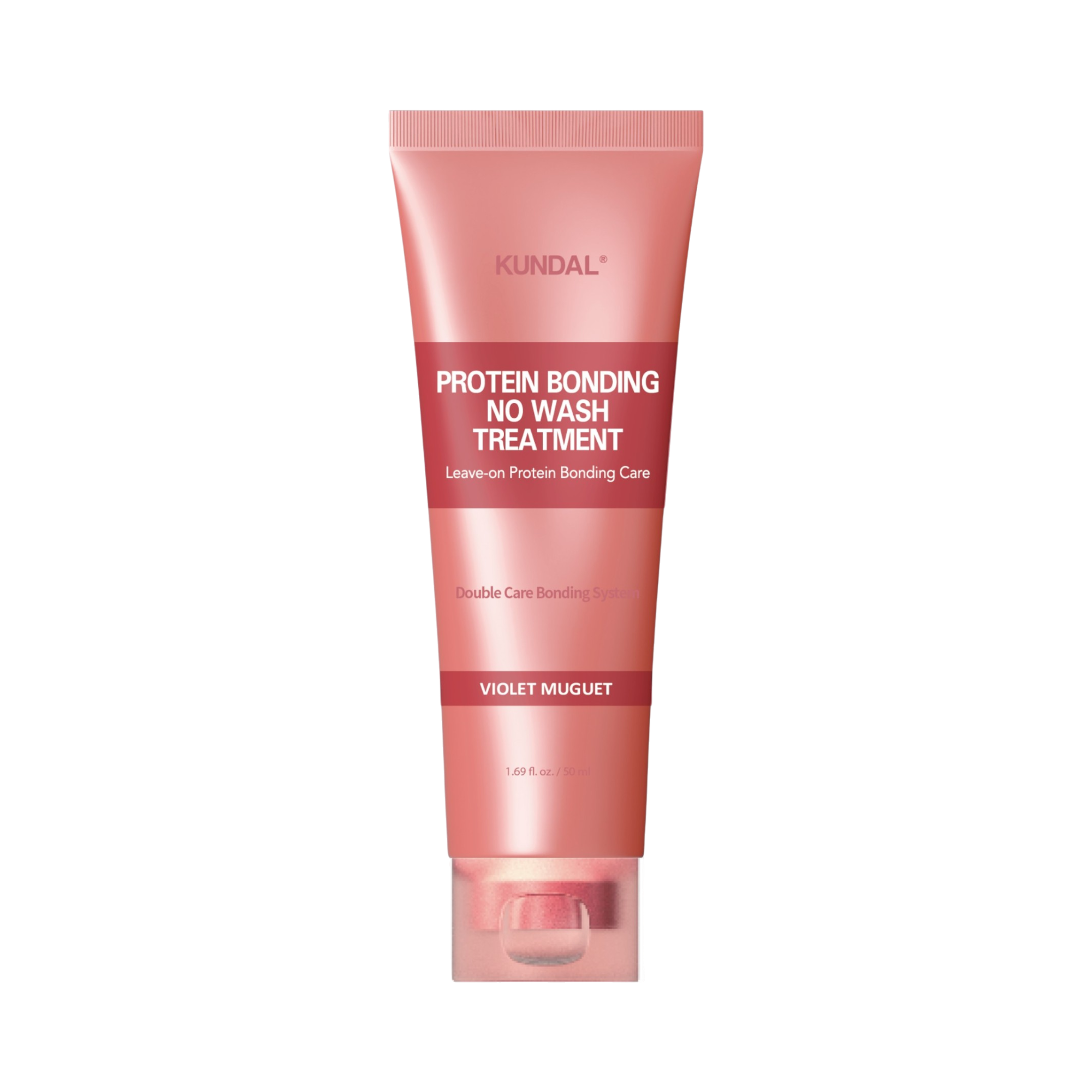 KUNDAL PROTEIN BONDING NO WASH Soin fortifiant intensif sans rinçage Violet Muguet 50 ml