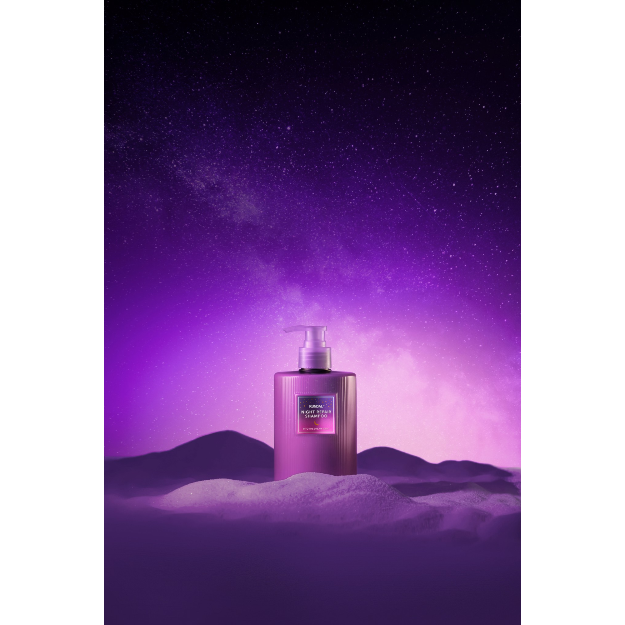 KUNDAL NIGHT REPAIR Shampoing capillaire soutenant son état pendant la régénération nocturne Into The Dream 470 ml #4
